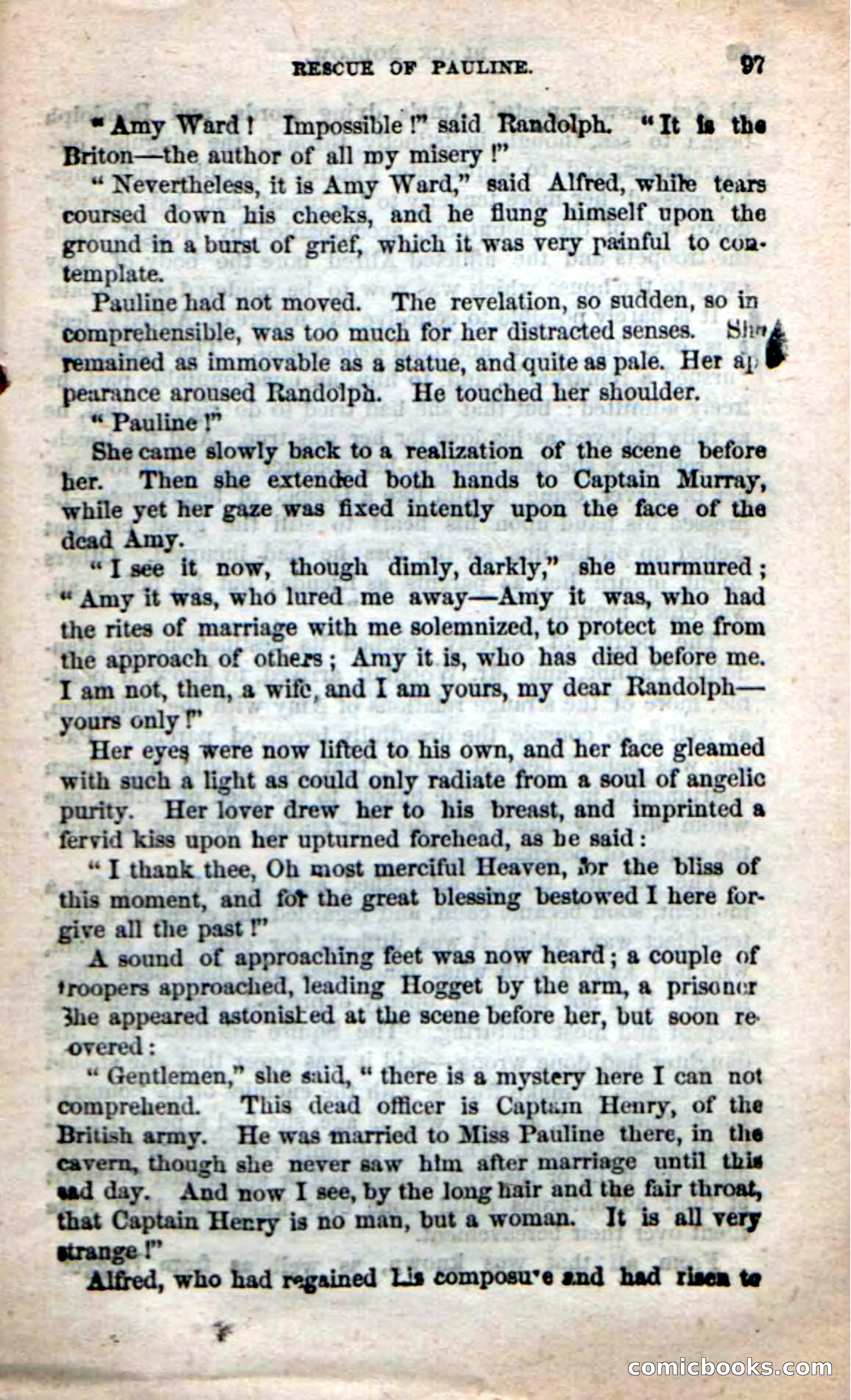 Beadle's New Dime Novels: The Dragon's Bride — page 93 of 111