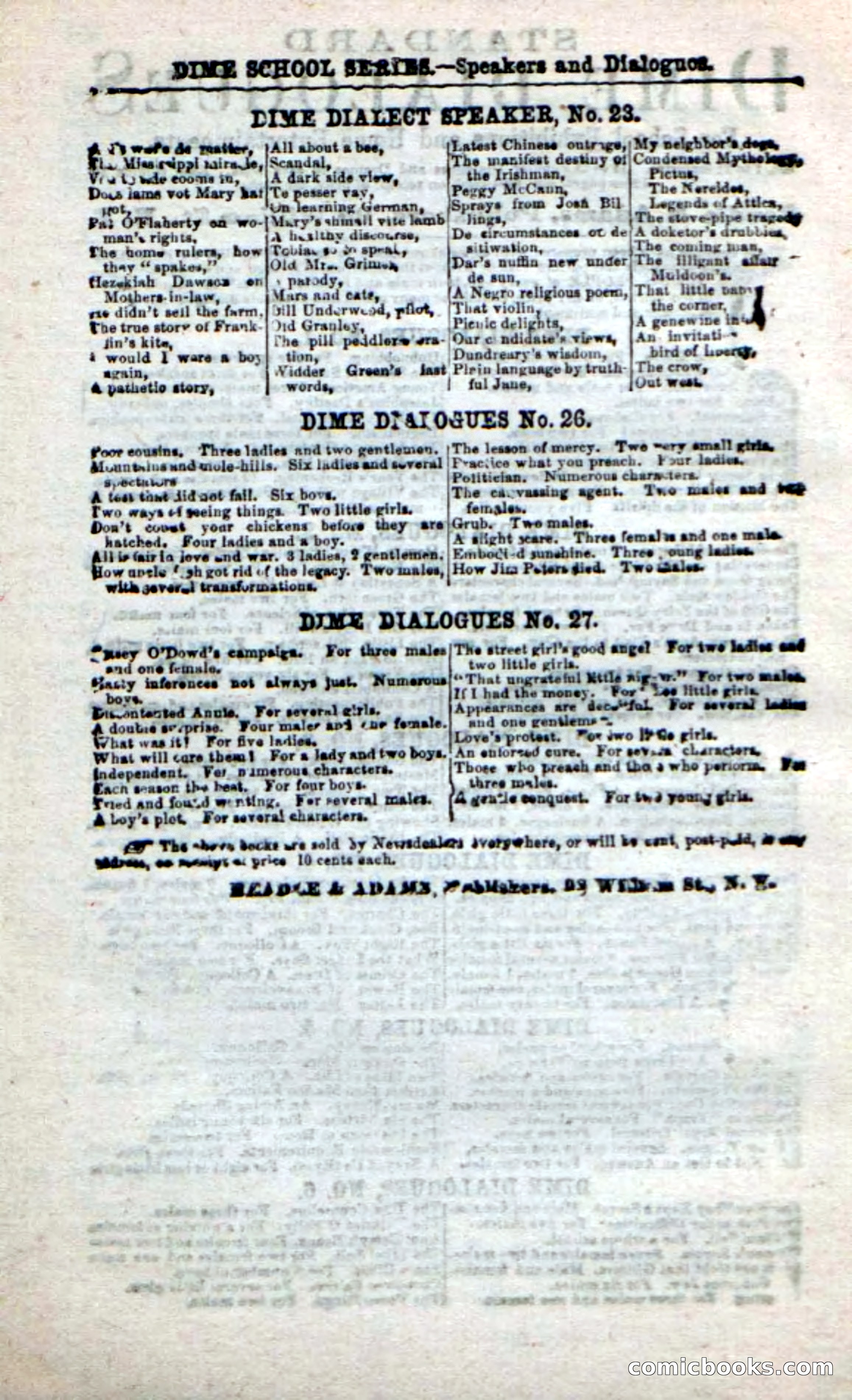 Beadle's New Dime Novels: The Dragon's Bride — page 103 of 111