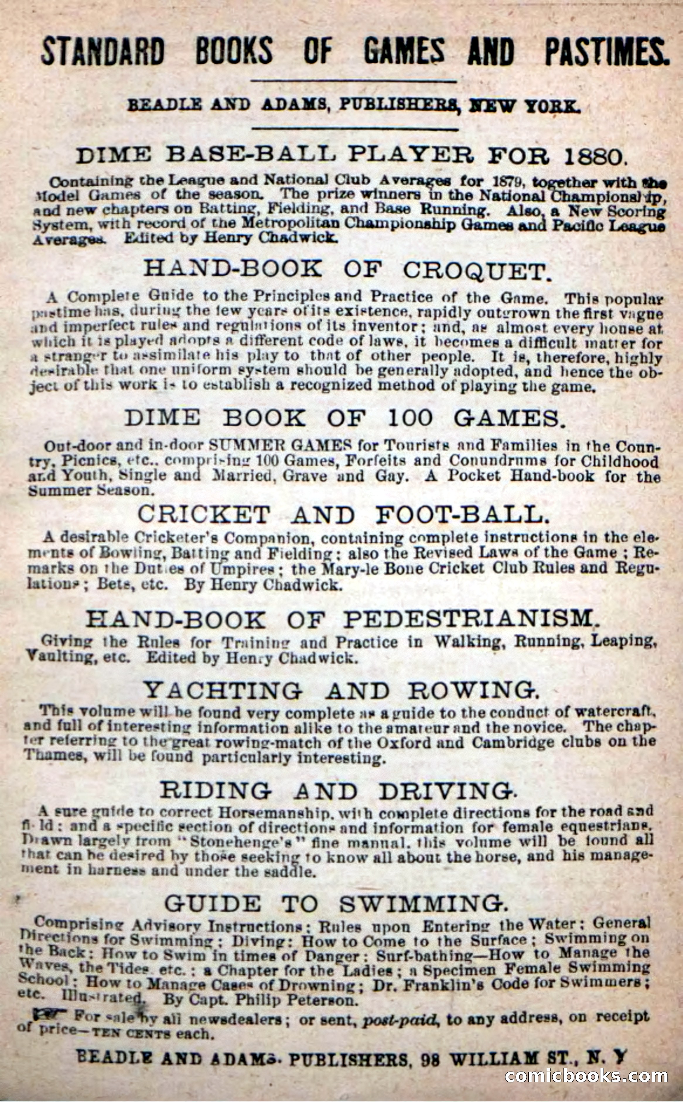 Beadle's New Dime Novels: The Dragon's Bride — page 110 of 111