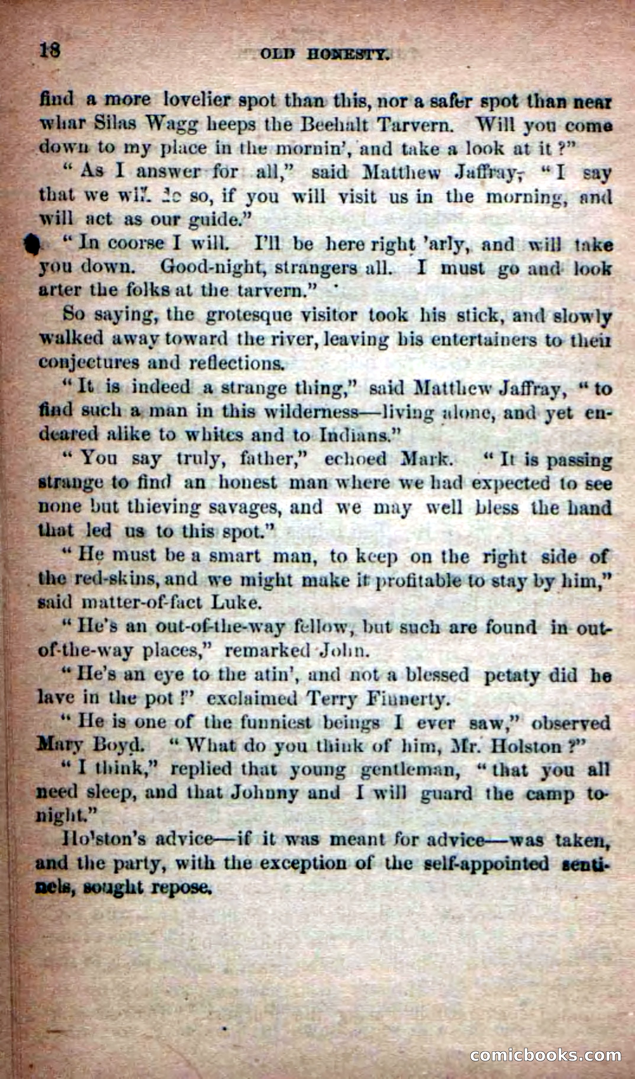 Beadle's New Dime Novels: Old Honesty — page 14 of 98