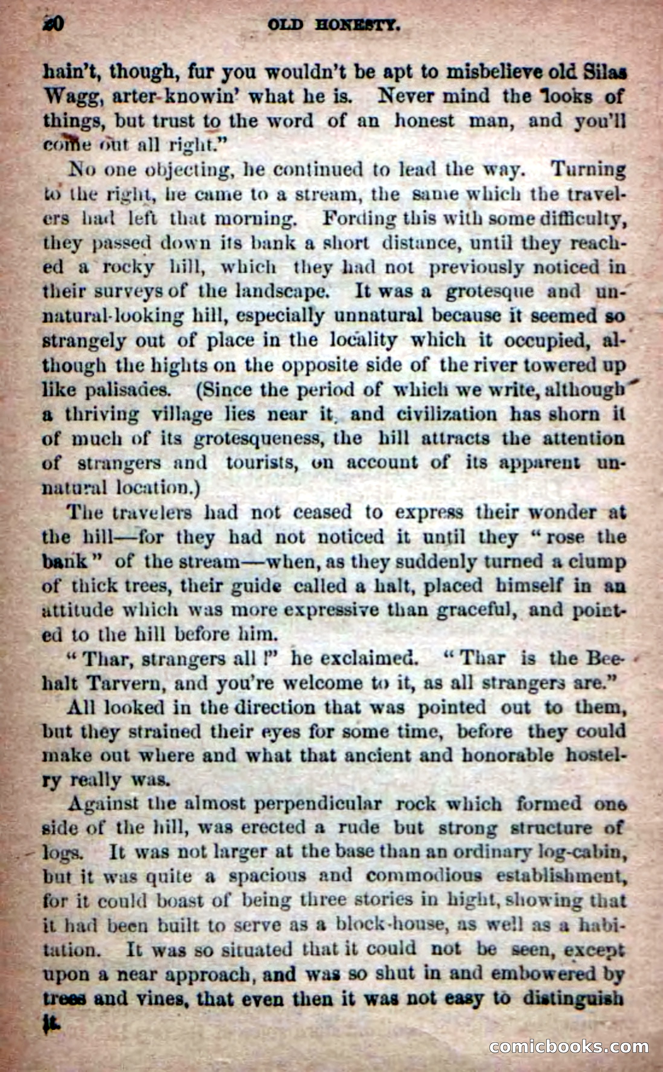 Beadle's New Dime Novels: Old Honesty — page 16 of 98