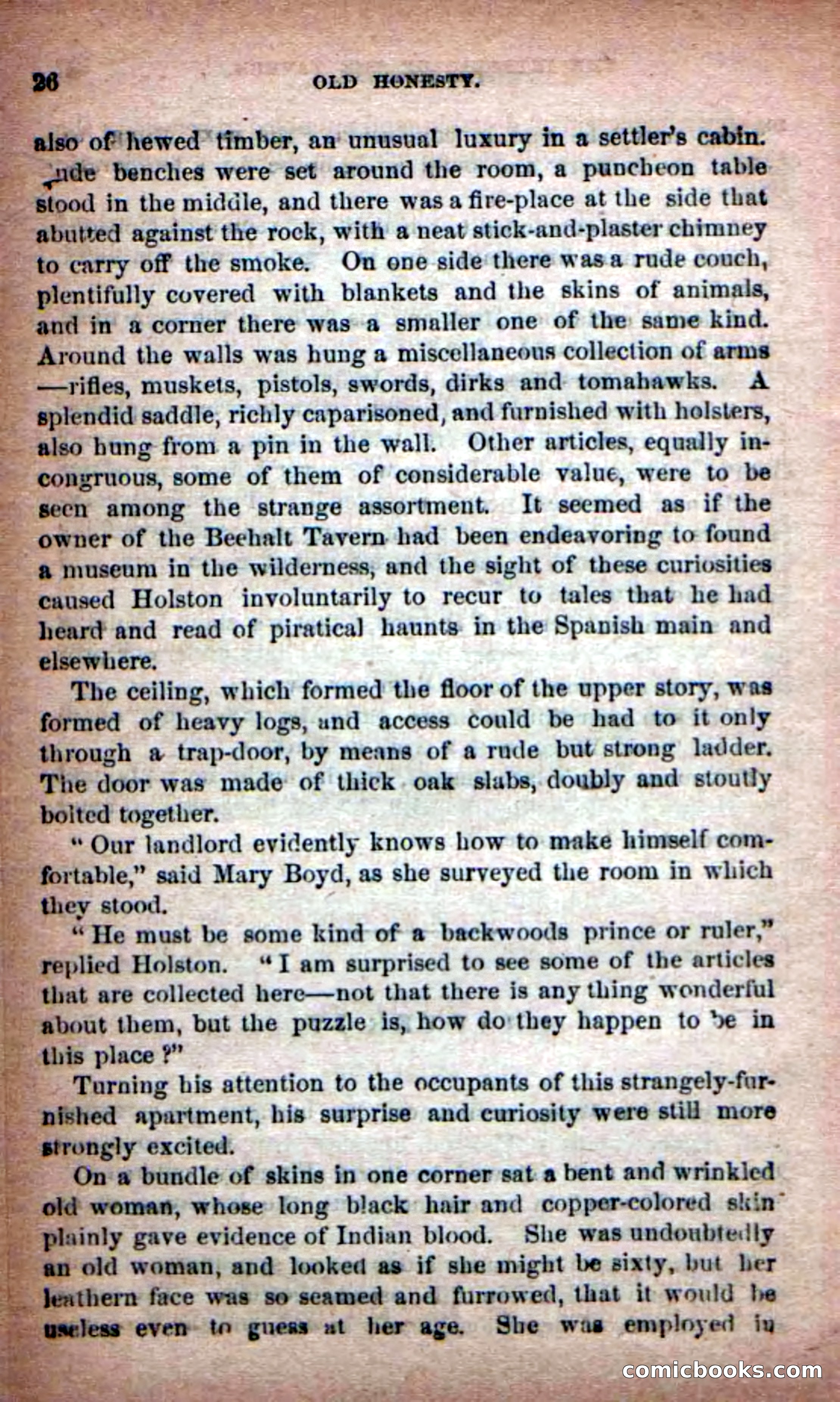 Beadle's New Dime Novels: Old Honesty — page 22 of 98