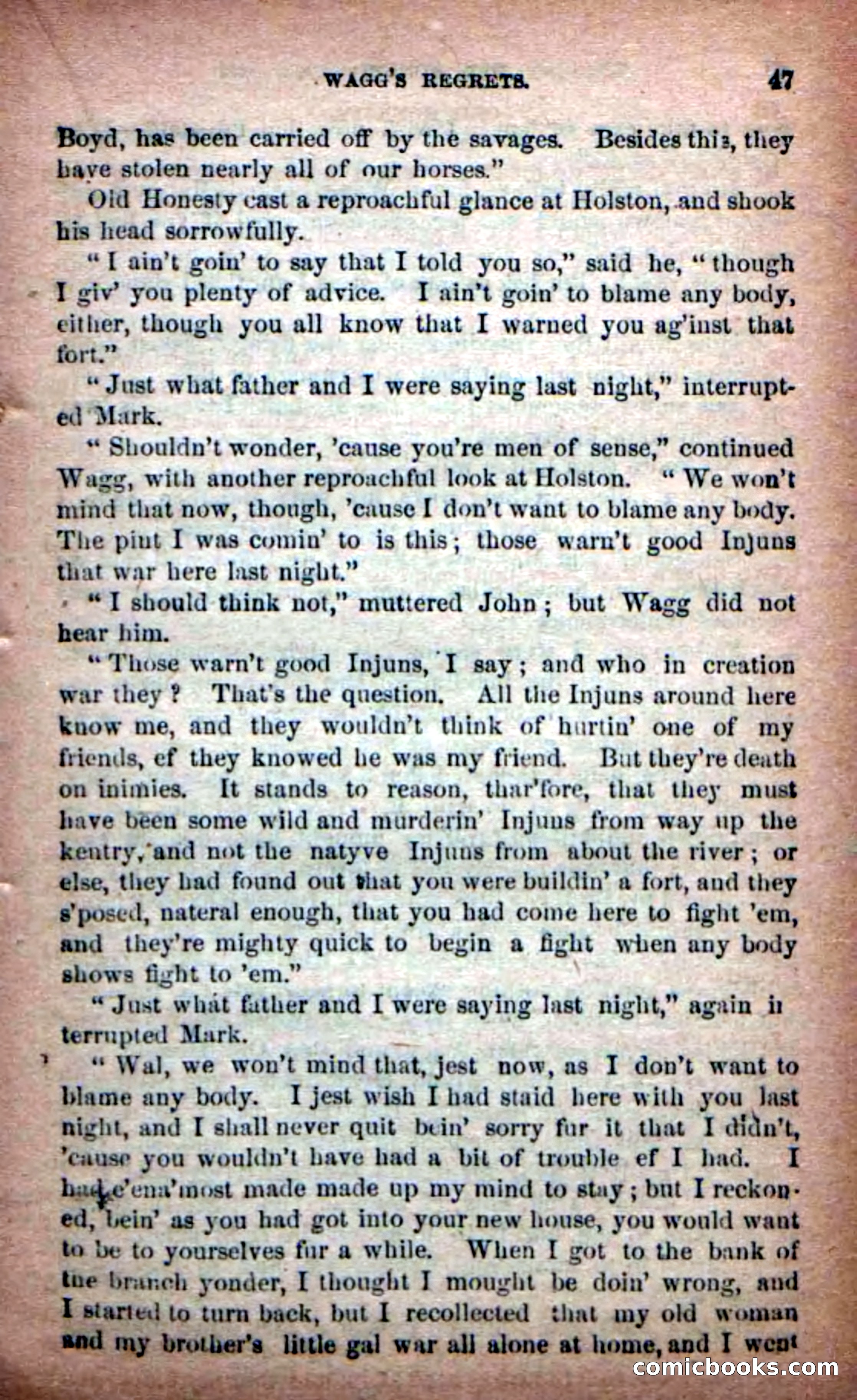 Beadle's New Dime Novels: Old Honesty — page 43 of 98