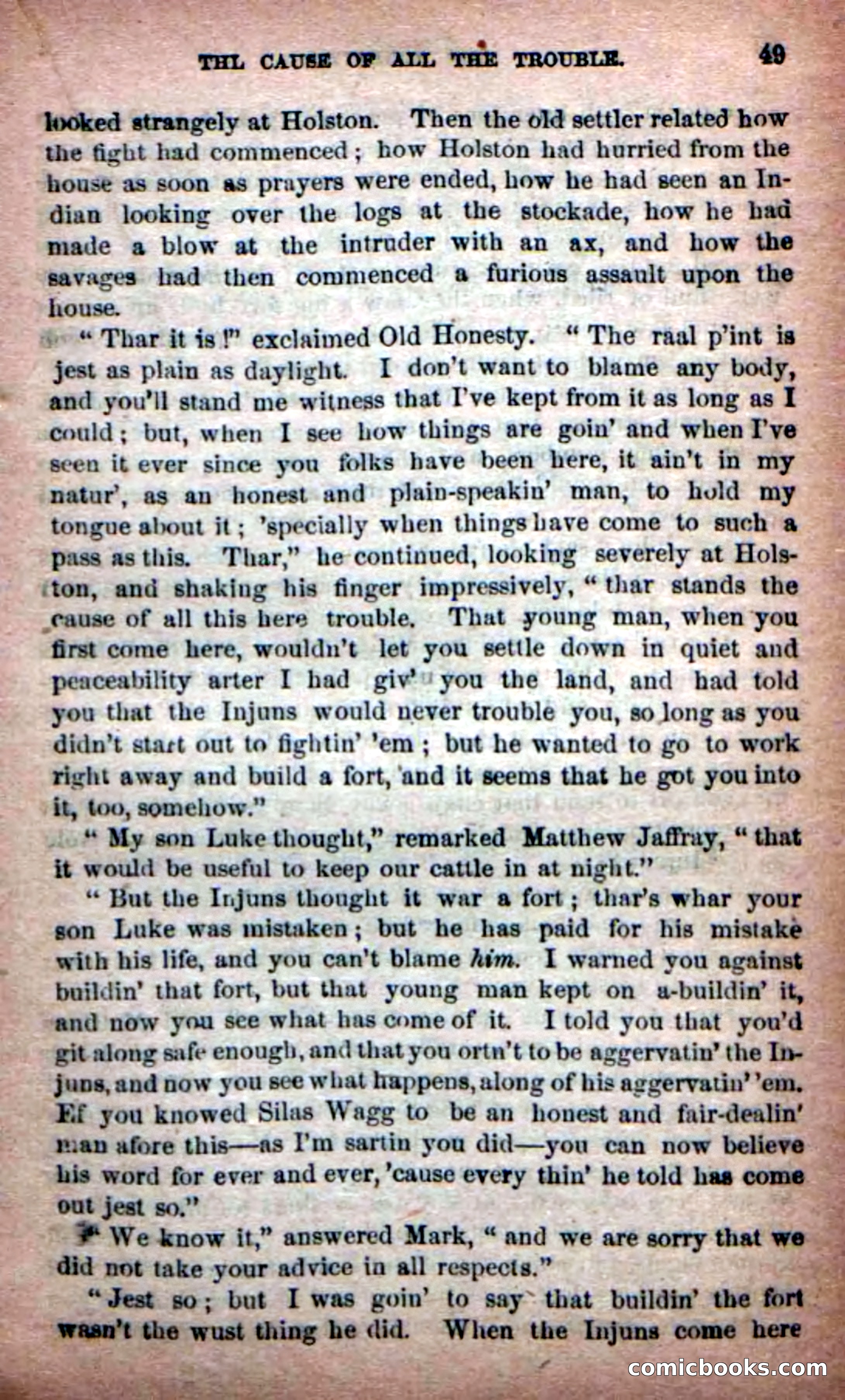 Beadle's New Dime Novels: Old Honesty — page 45 of 98
