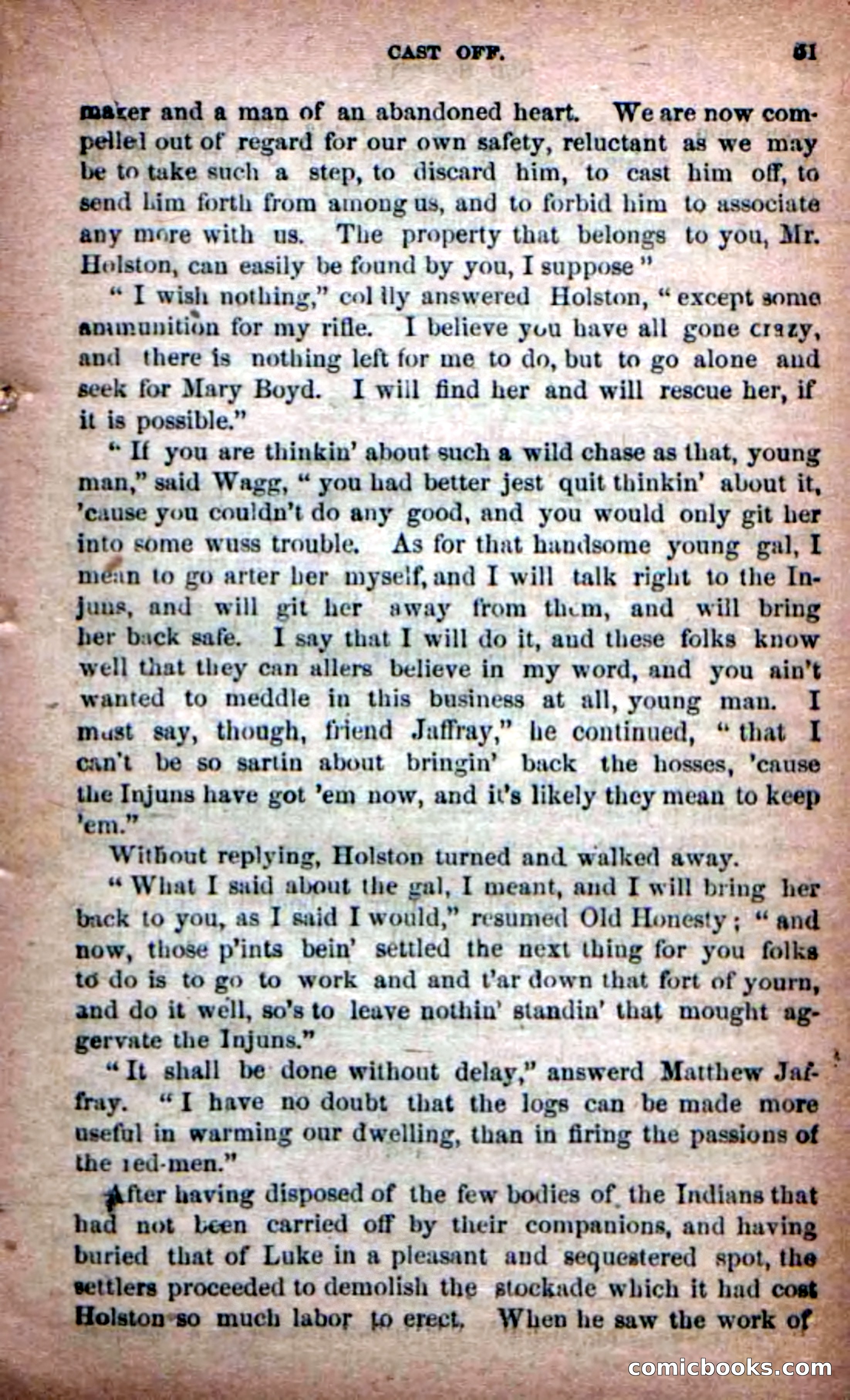 Beadle's New Dime Novels: Old Honesty — page 47 of 98
