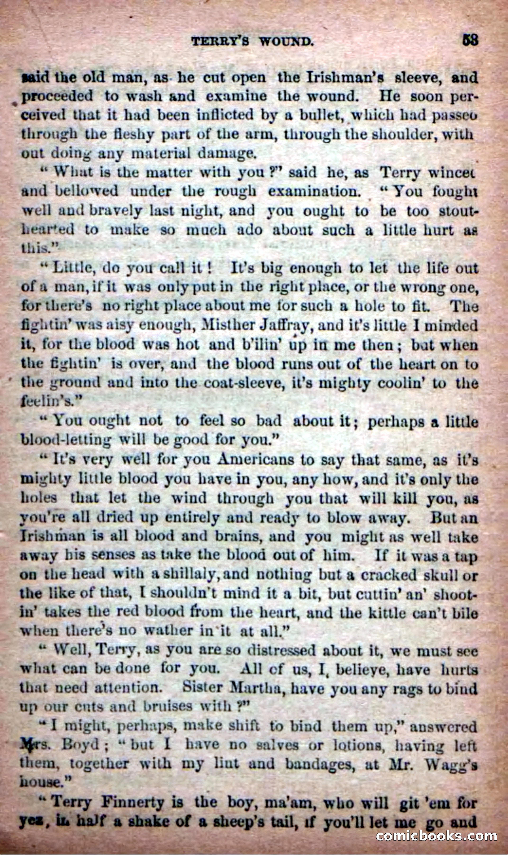 Beadle's New Dime Novels: Old Honesty — page 49 of 98