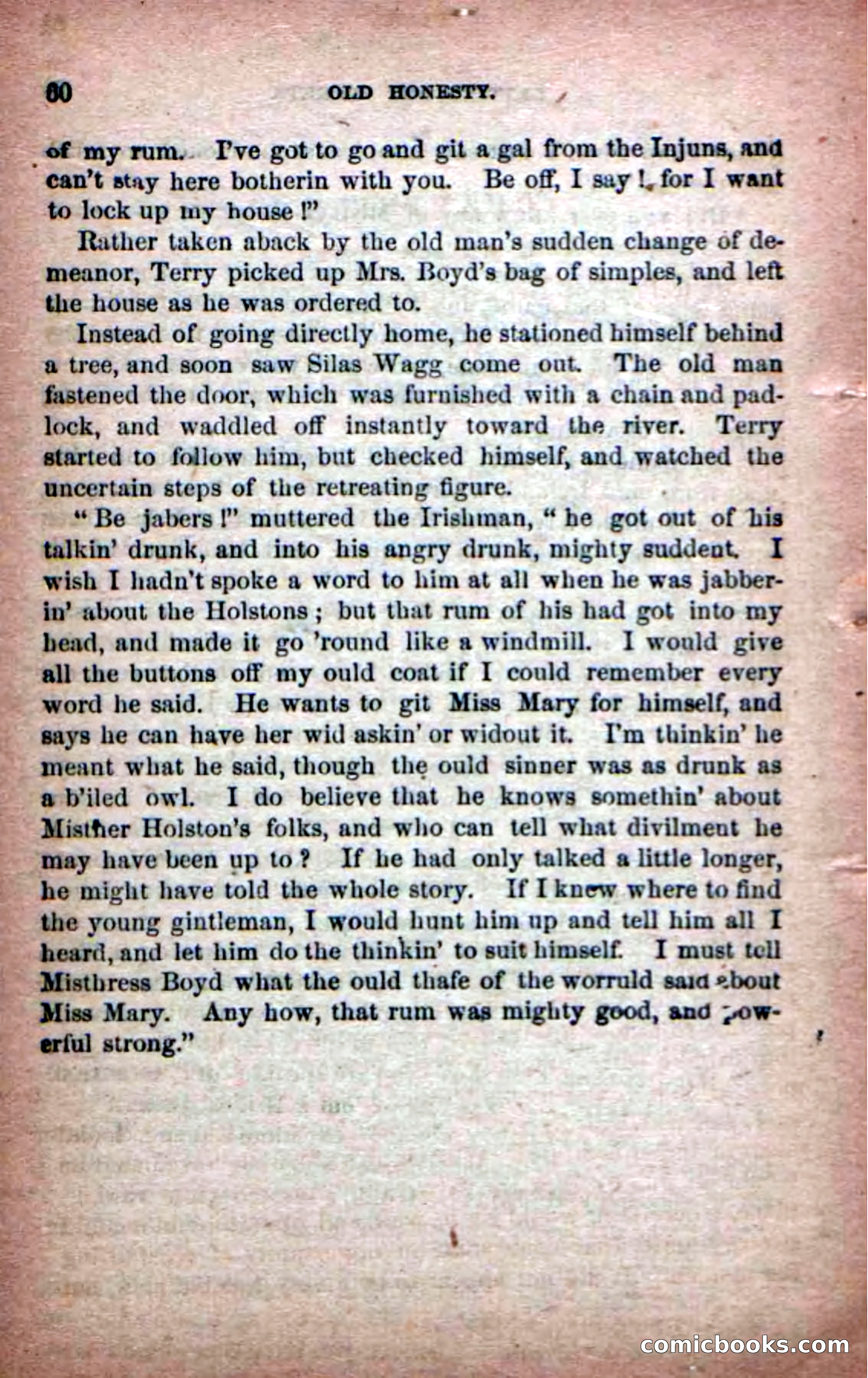 Beadle's New Dime Novels: Old Honesty — page 56 of 98