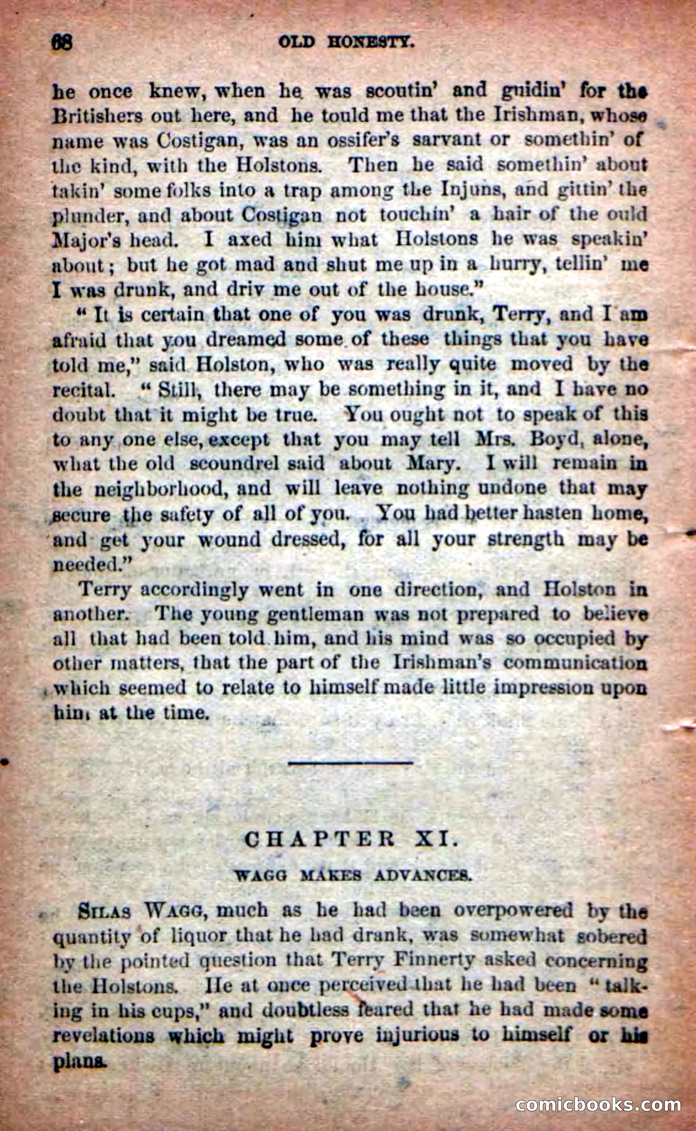 Beadle's New Dime Novels: Old Honesty — page 64 of 98