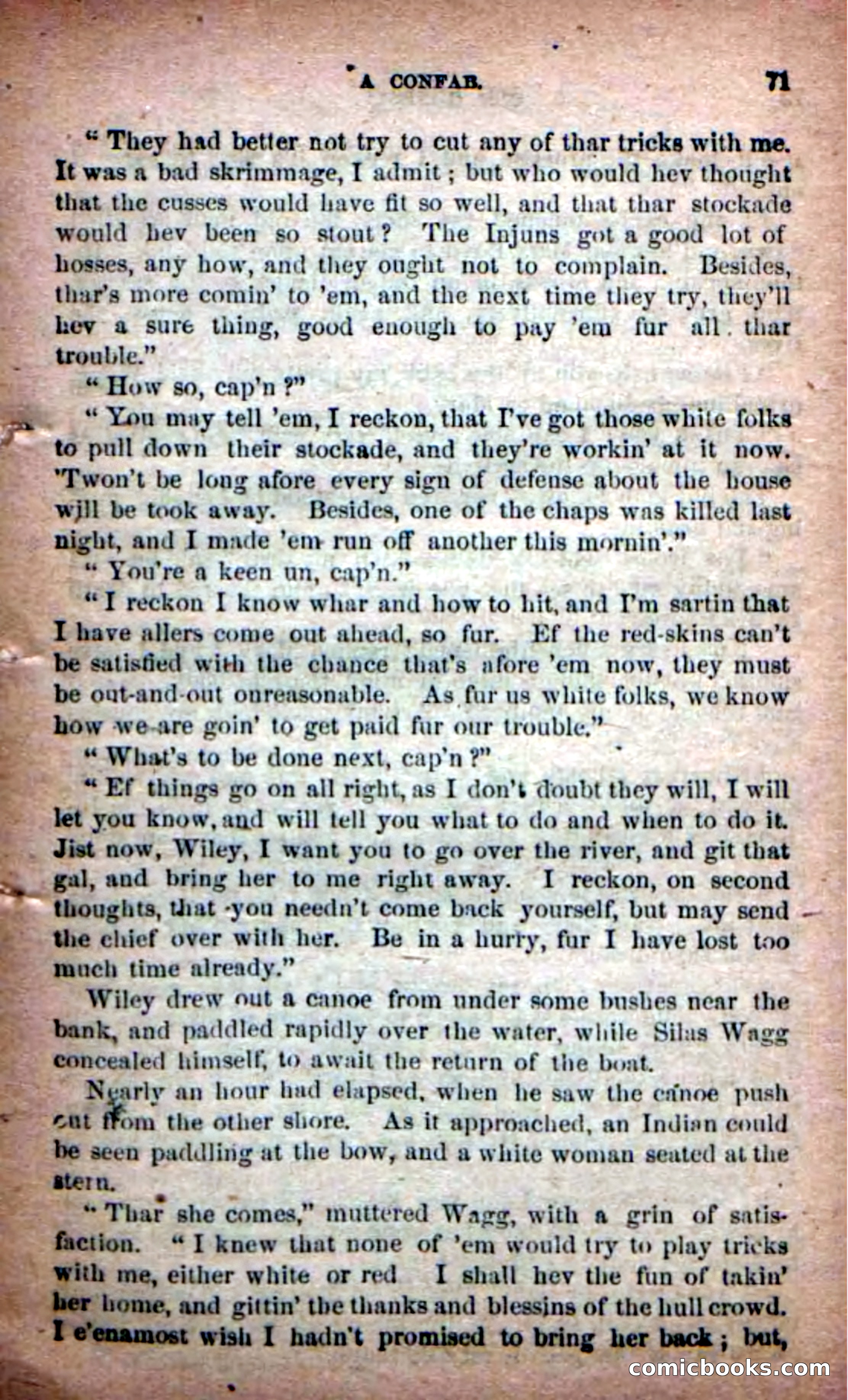 Beadle's New Dime Novels: Old Honesty — page 67 of 98