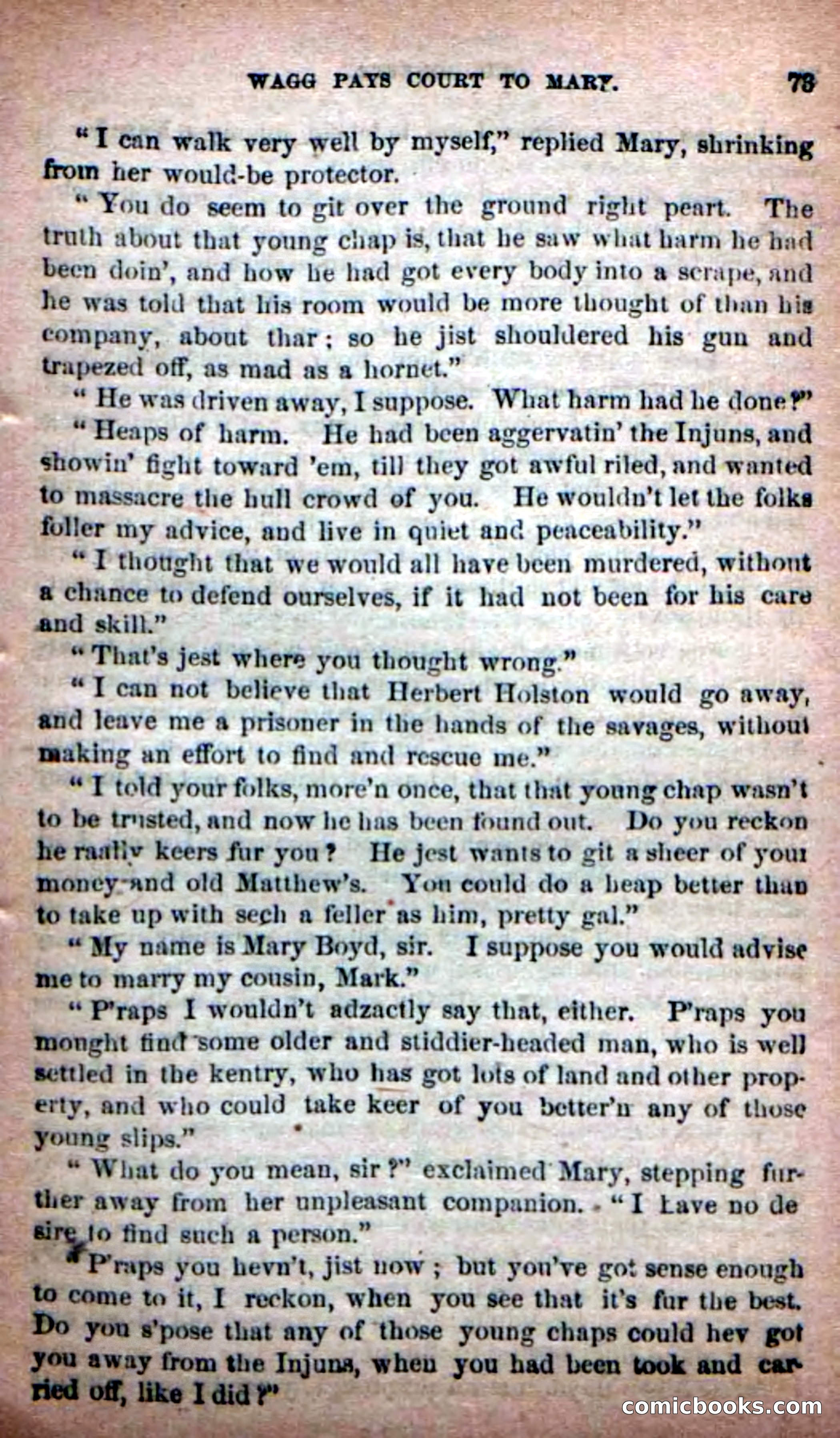 Beadle's New Dime Novels: Old Honesty — page 69 of 98