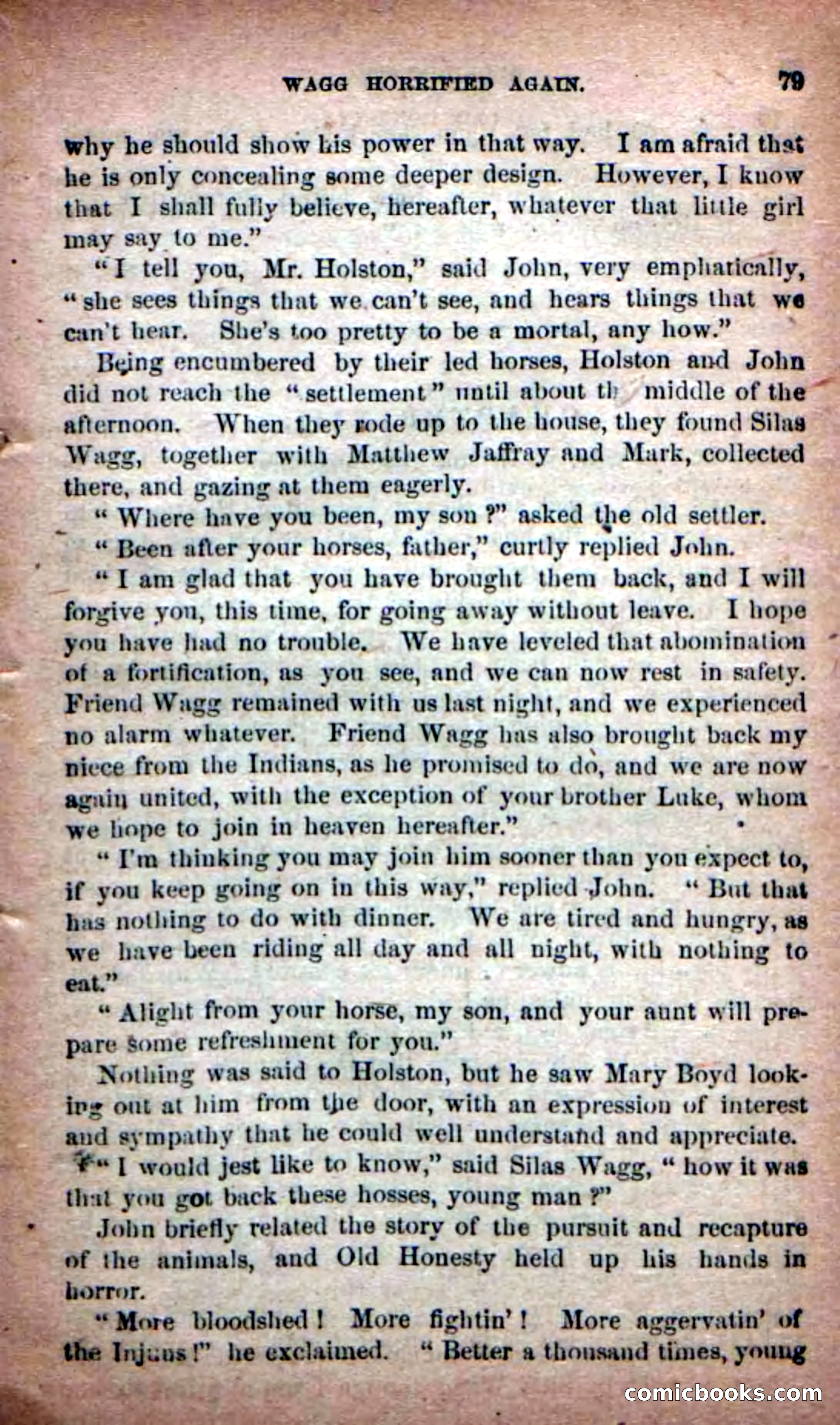 Beadle's New Dime Novels: Old Honesty — page 75 of 98
