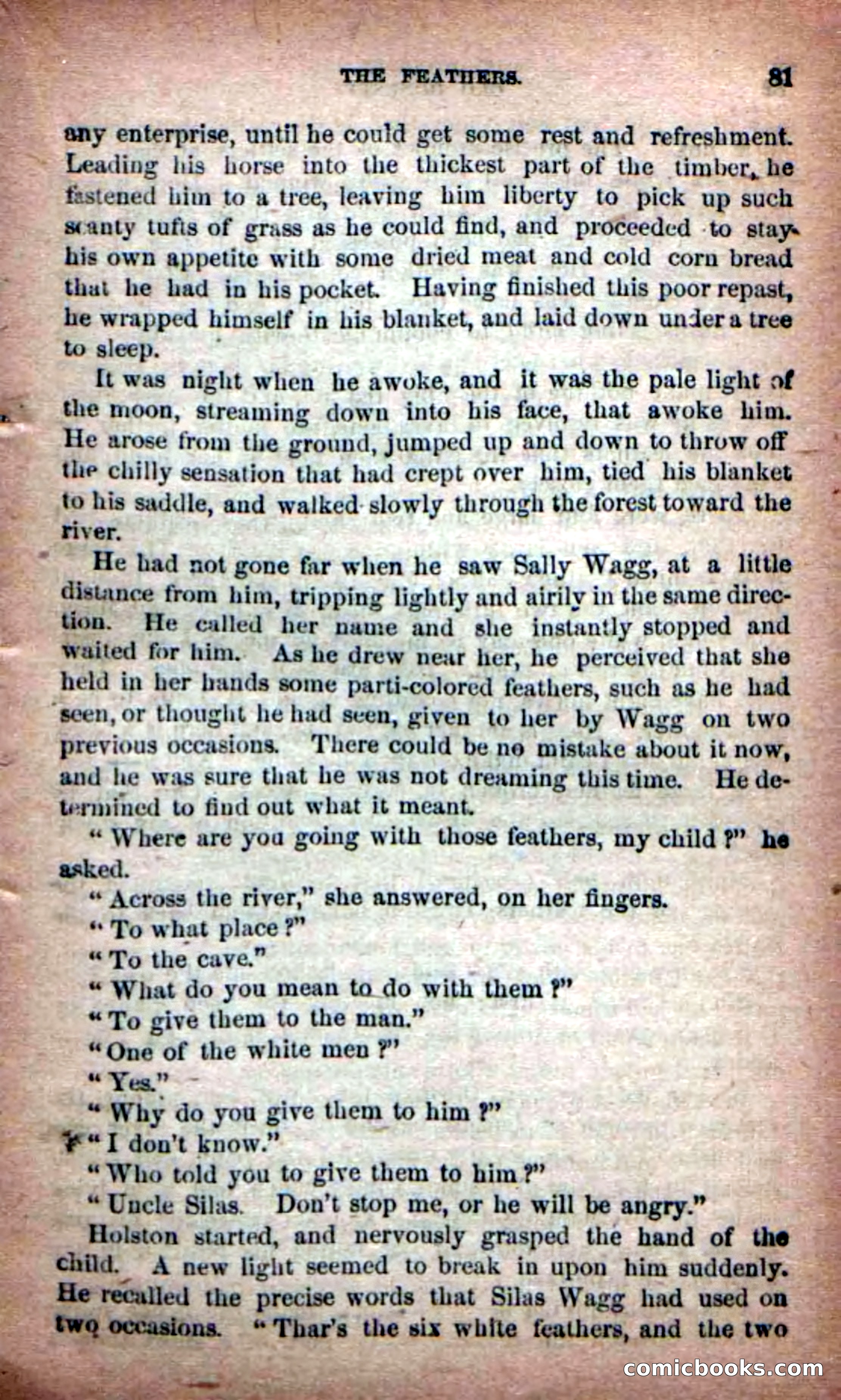 Beadle's New Dime Novels: Old Honesty — page 77 of 98