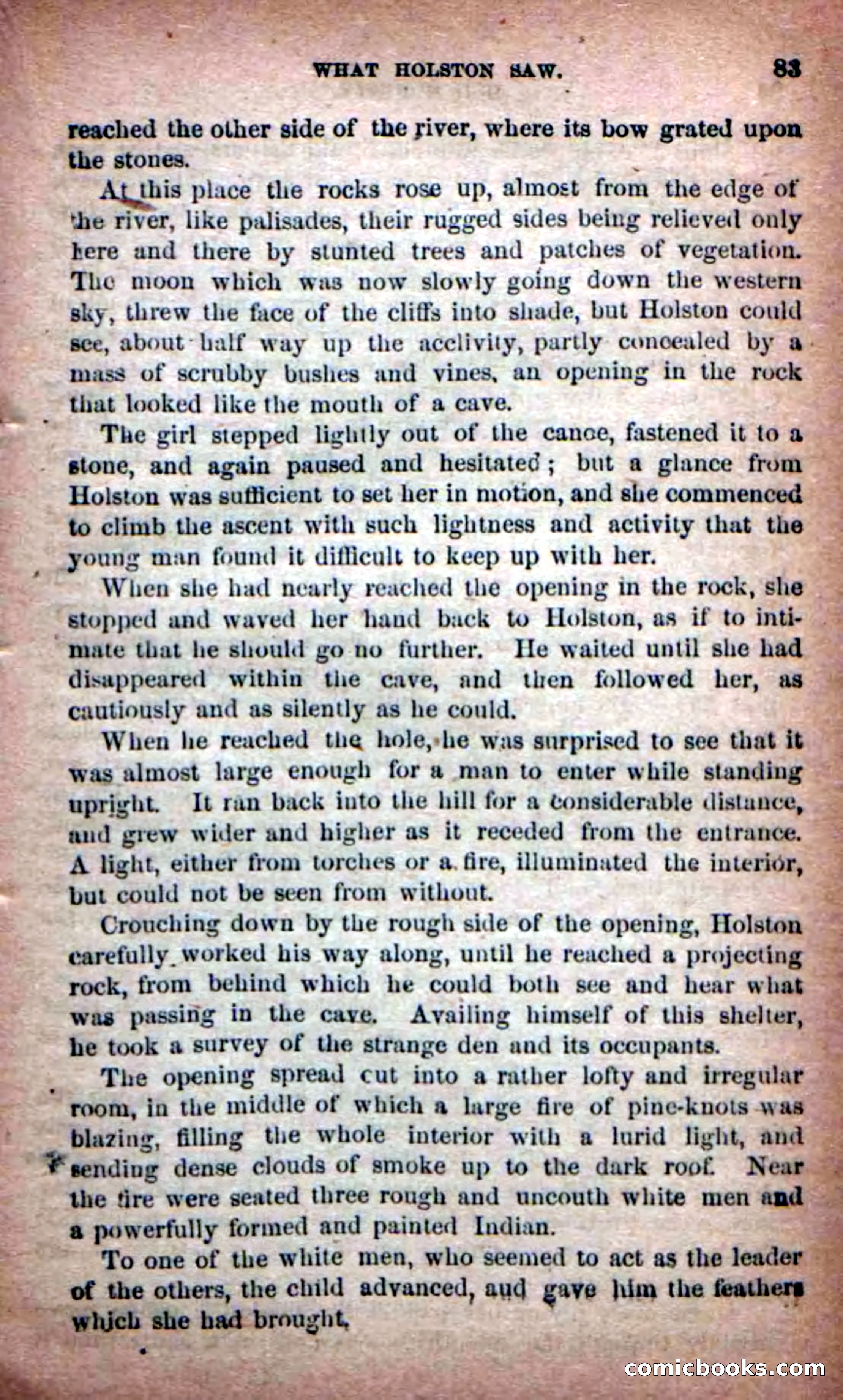 Beadle's New Dime Novels: Old Honesty — page 79 of 98