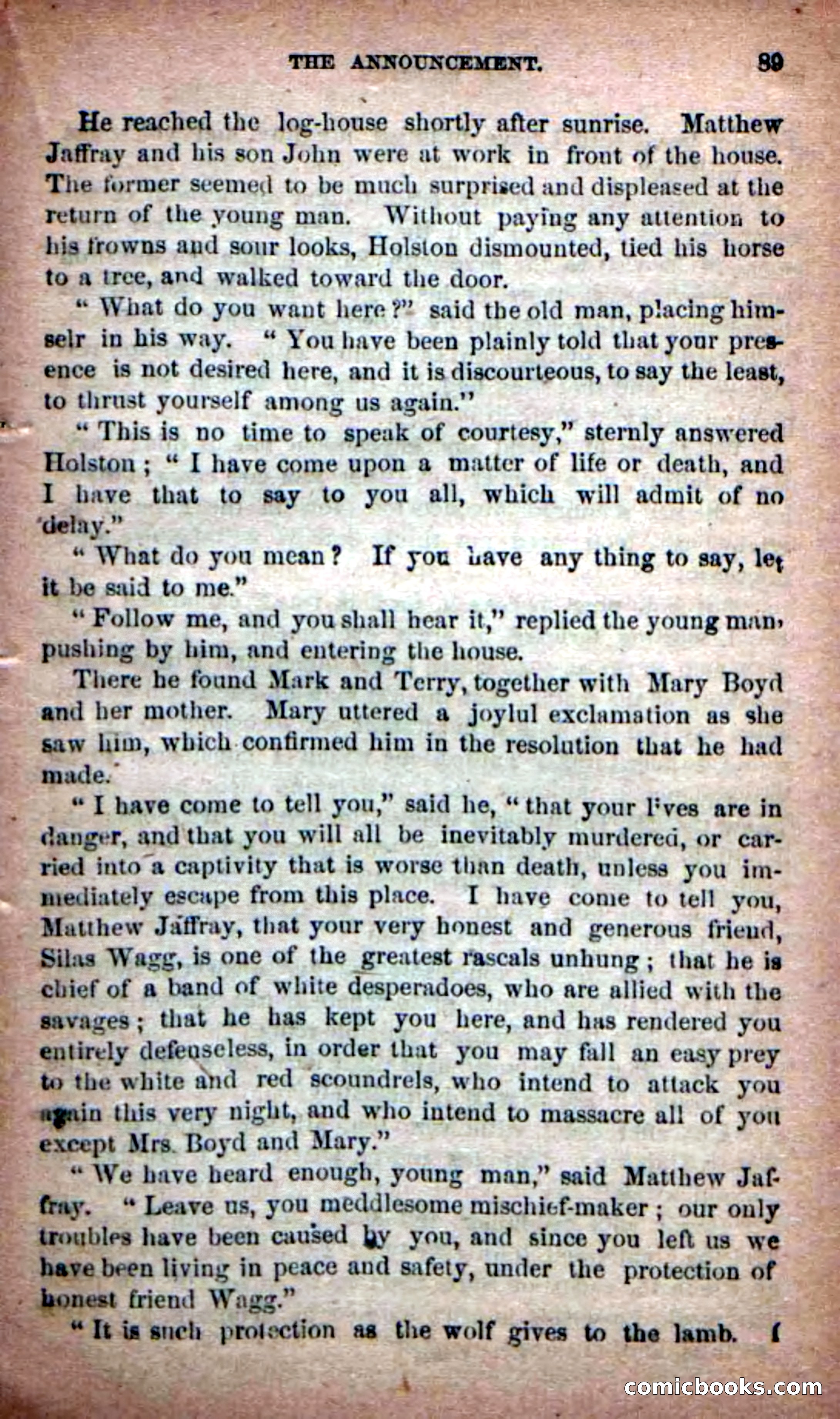 Beadle's New Dime Novels: Old Honesty — page 85 of 98