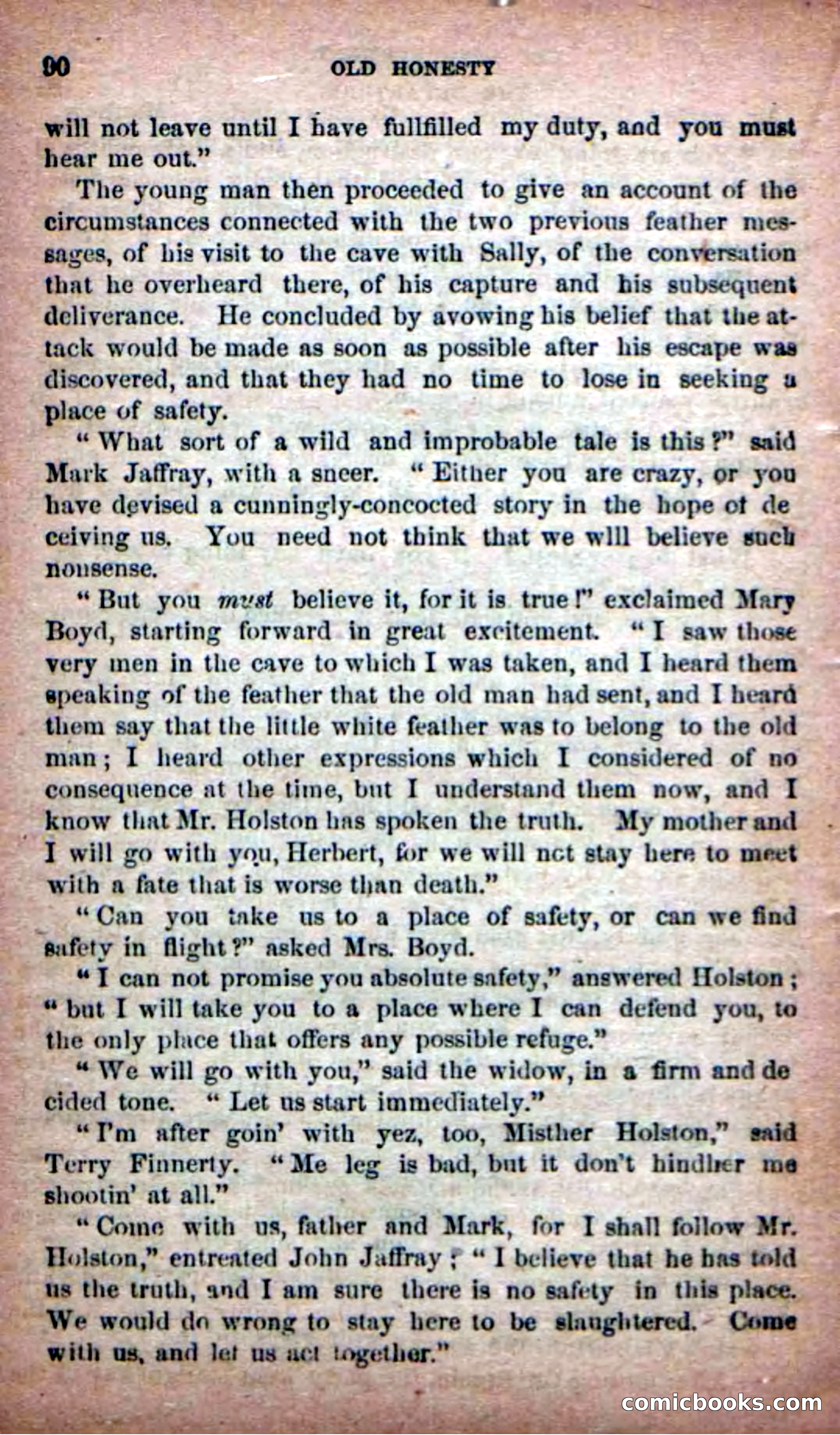 Beadle's New Dime Novels: Old Honesty — page 86 of 98