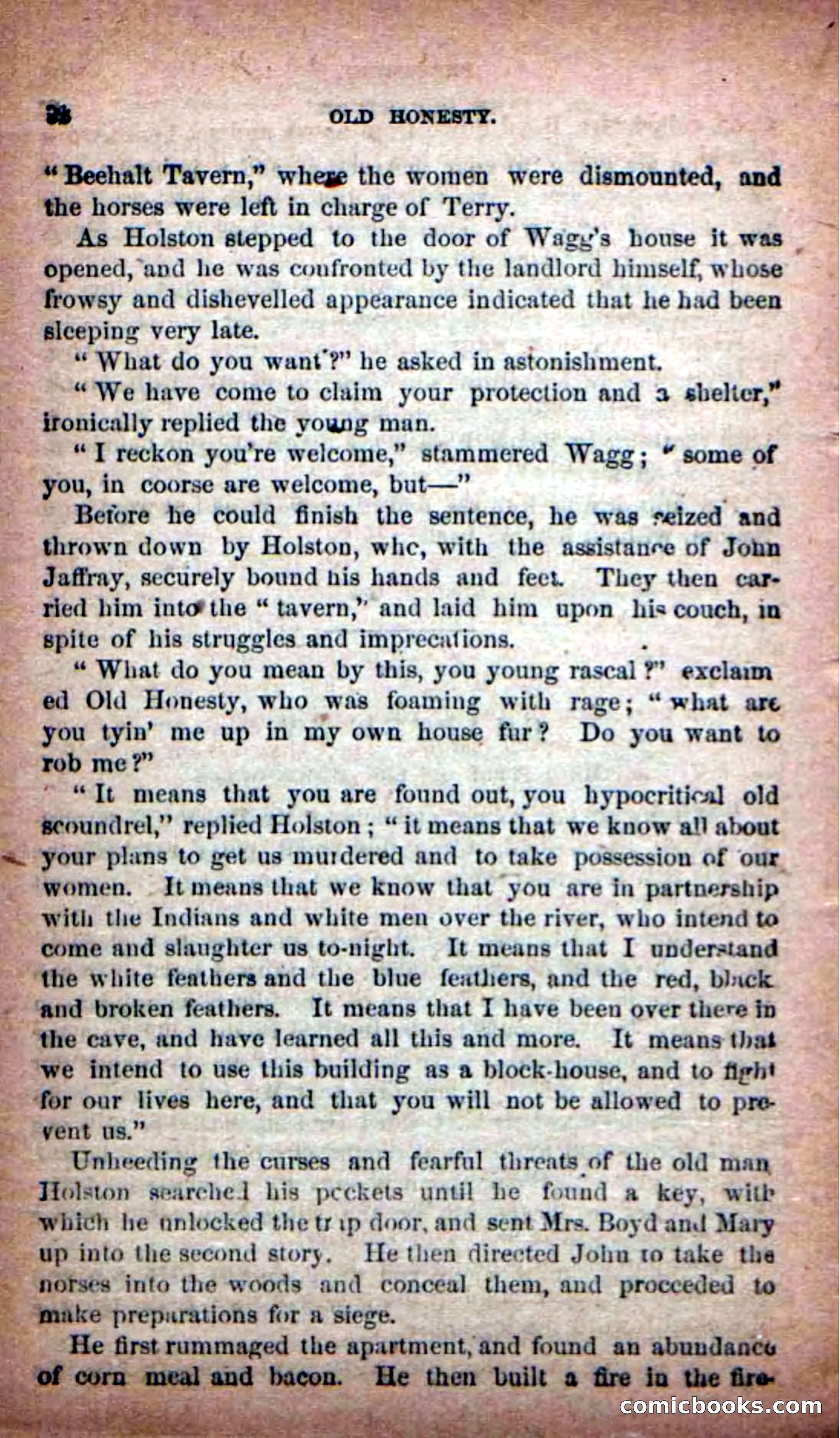Beadle's New Dime Novels: Old Honesty — page 88 of 98