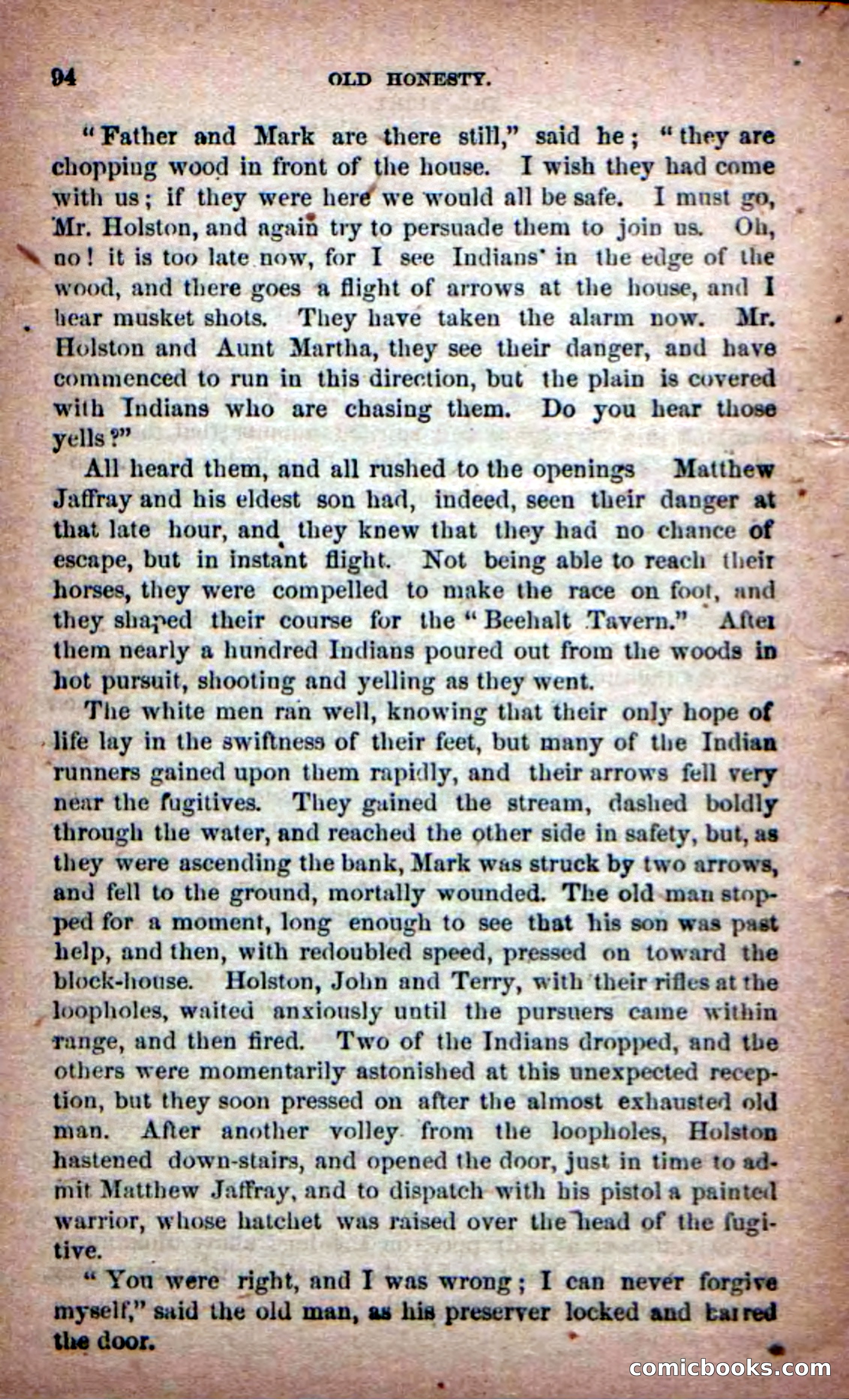Beadle's New Dime Novels: Old Honesty — page 90 of 98