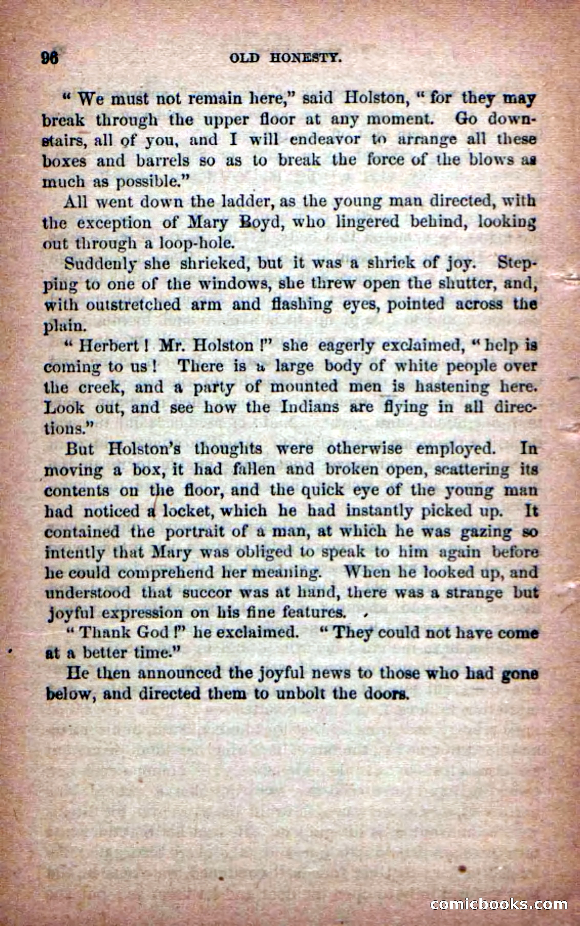 Beadle's New Dime Novels: Old Honesty — page 92 of 98