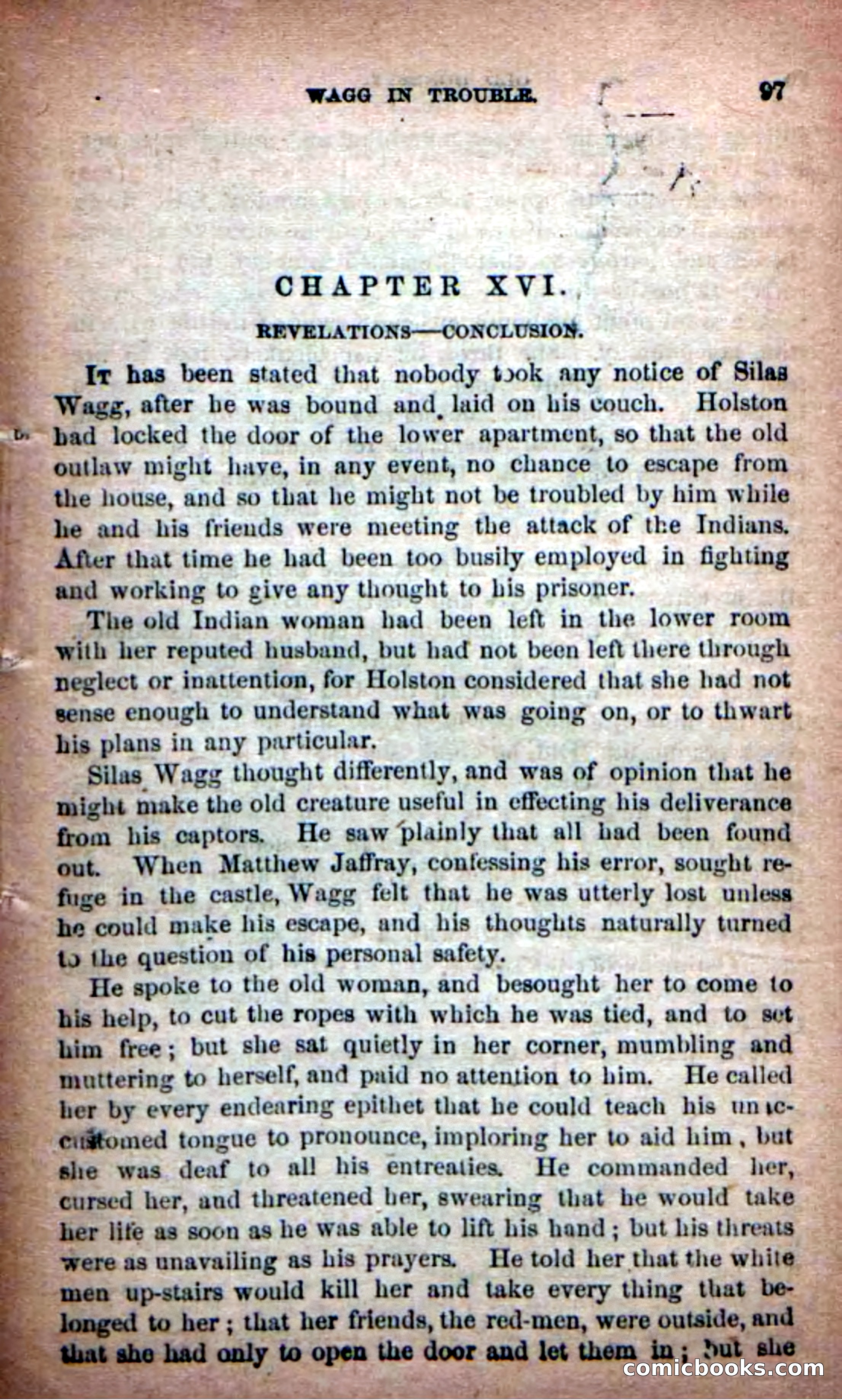 Beadle's New Dime Novels: Old Honesty — page 93 of 98