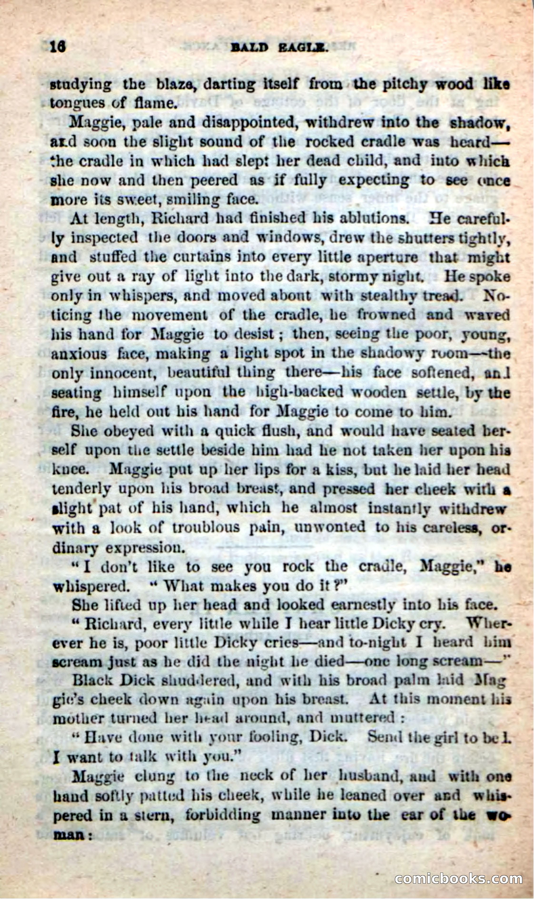 Beadle's New Dime Novels: Bald Eagle — page 12 of 98