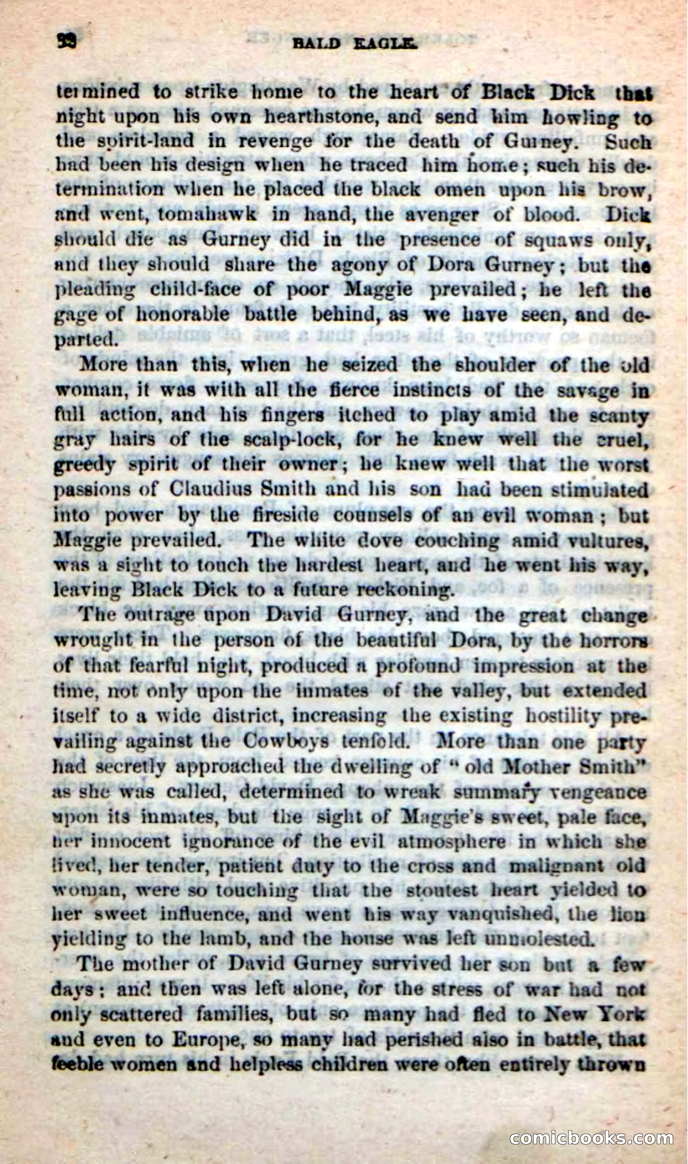 Beadle's New Dime Novels: Bald Eagle — page 28 of 98