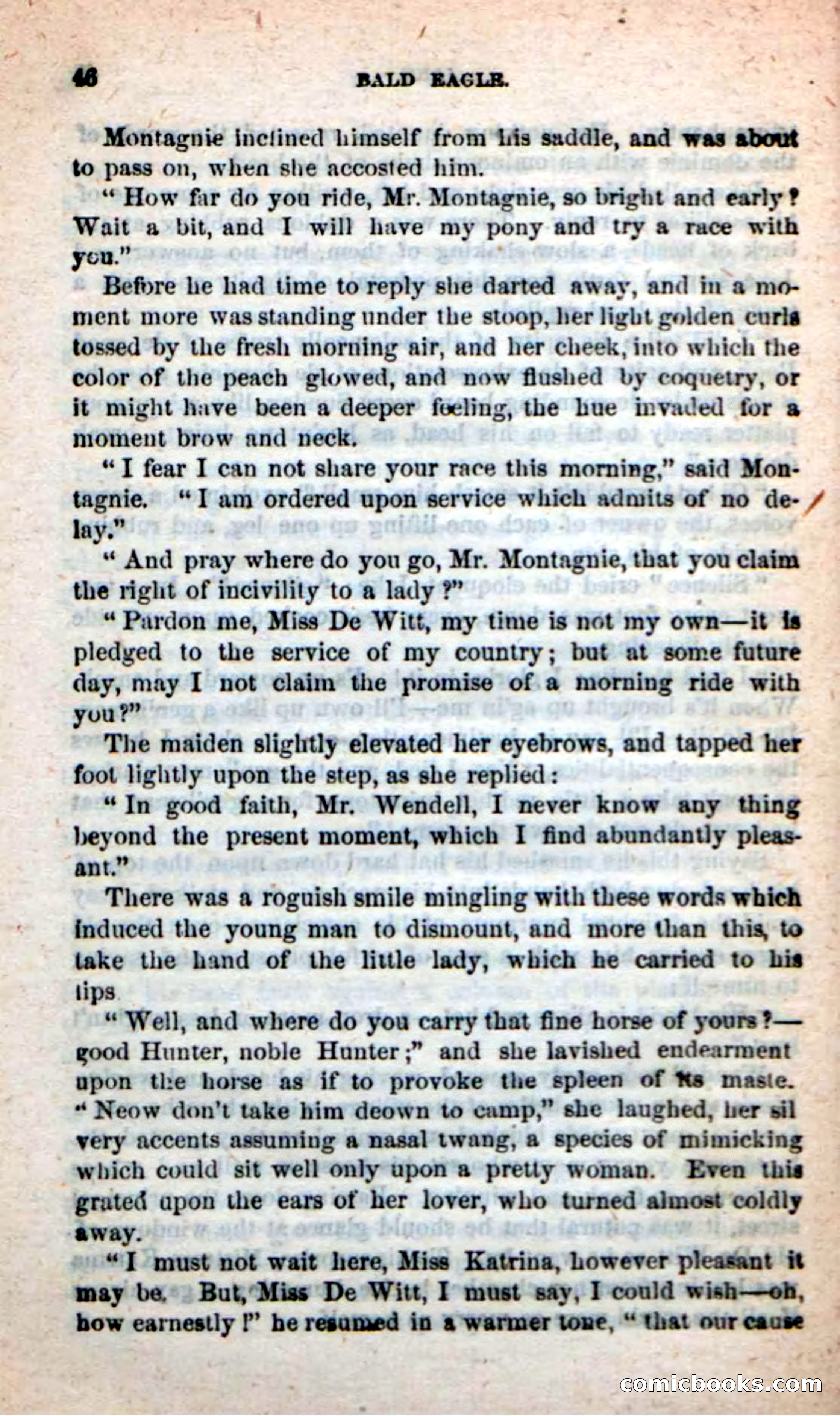 Beadle's New Dime Novels: Bald Eagle — page 42 of 98