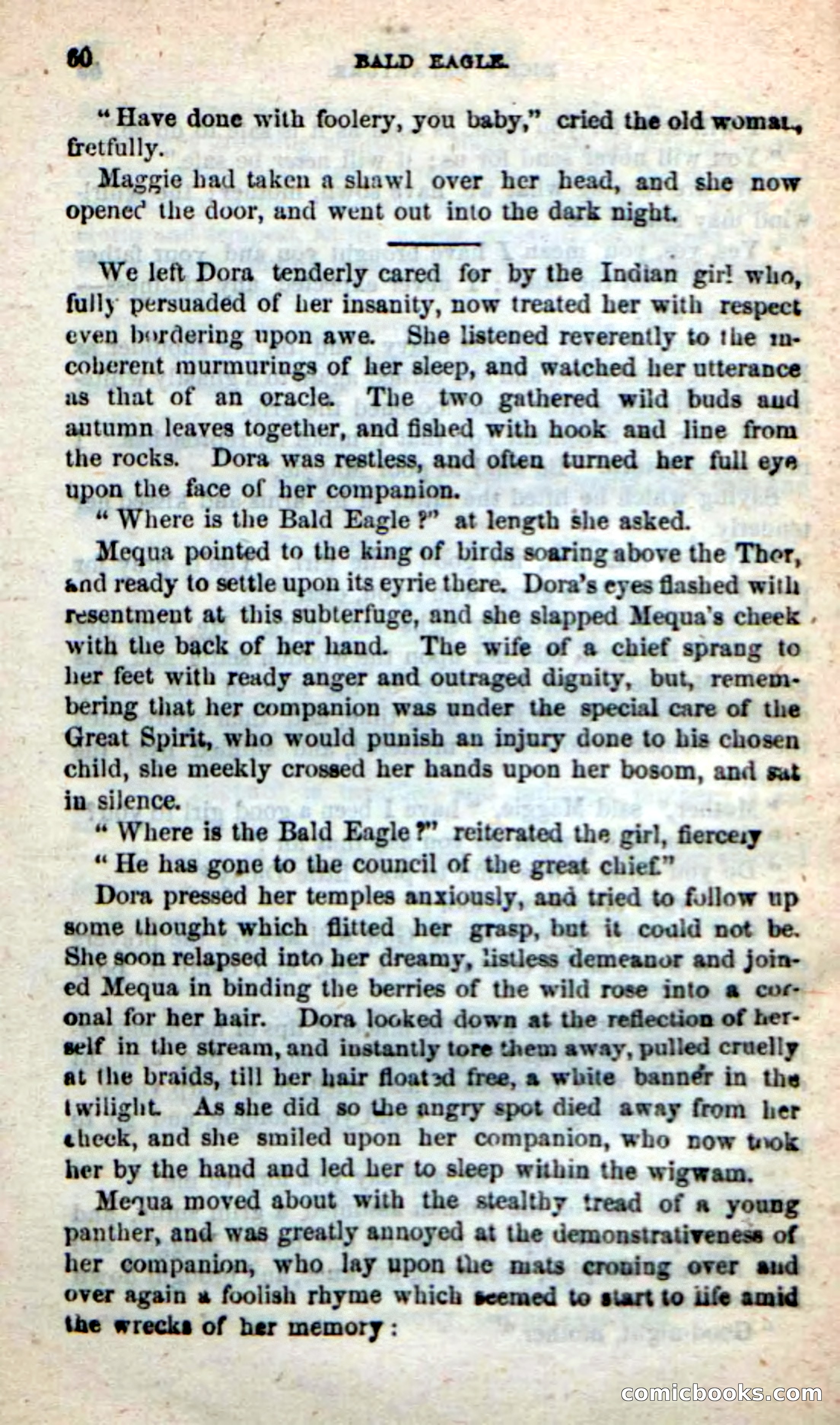 Beadle's New Dime Novels: Bald Eagle — page 56 of 98