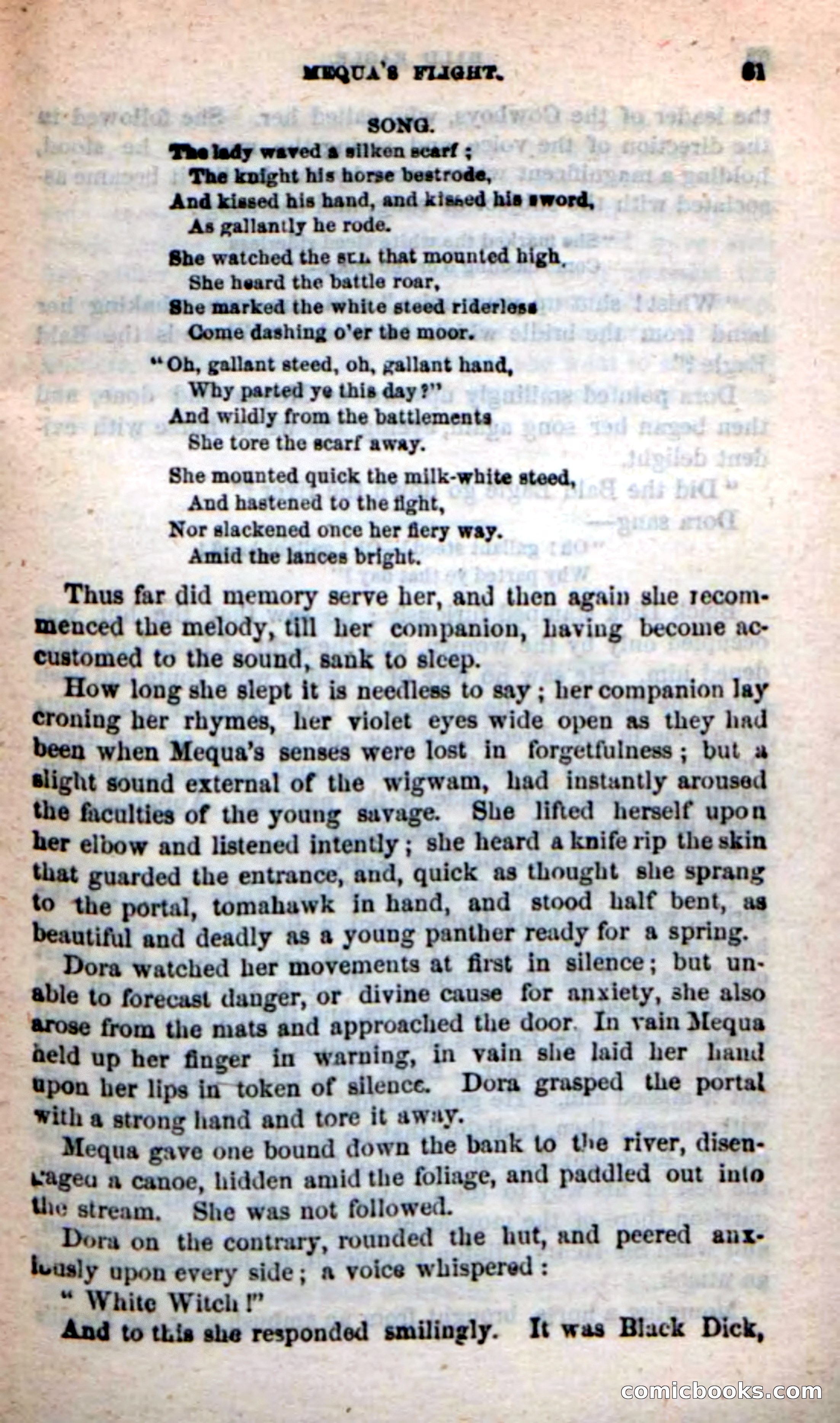 Beadle's New Dime Novels: Bald Eagle — page 57 of 98
