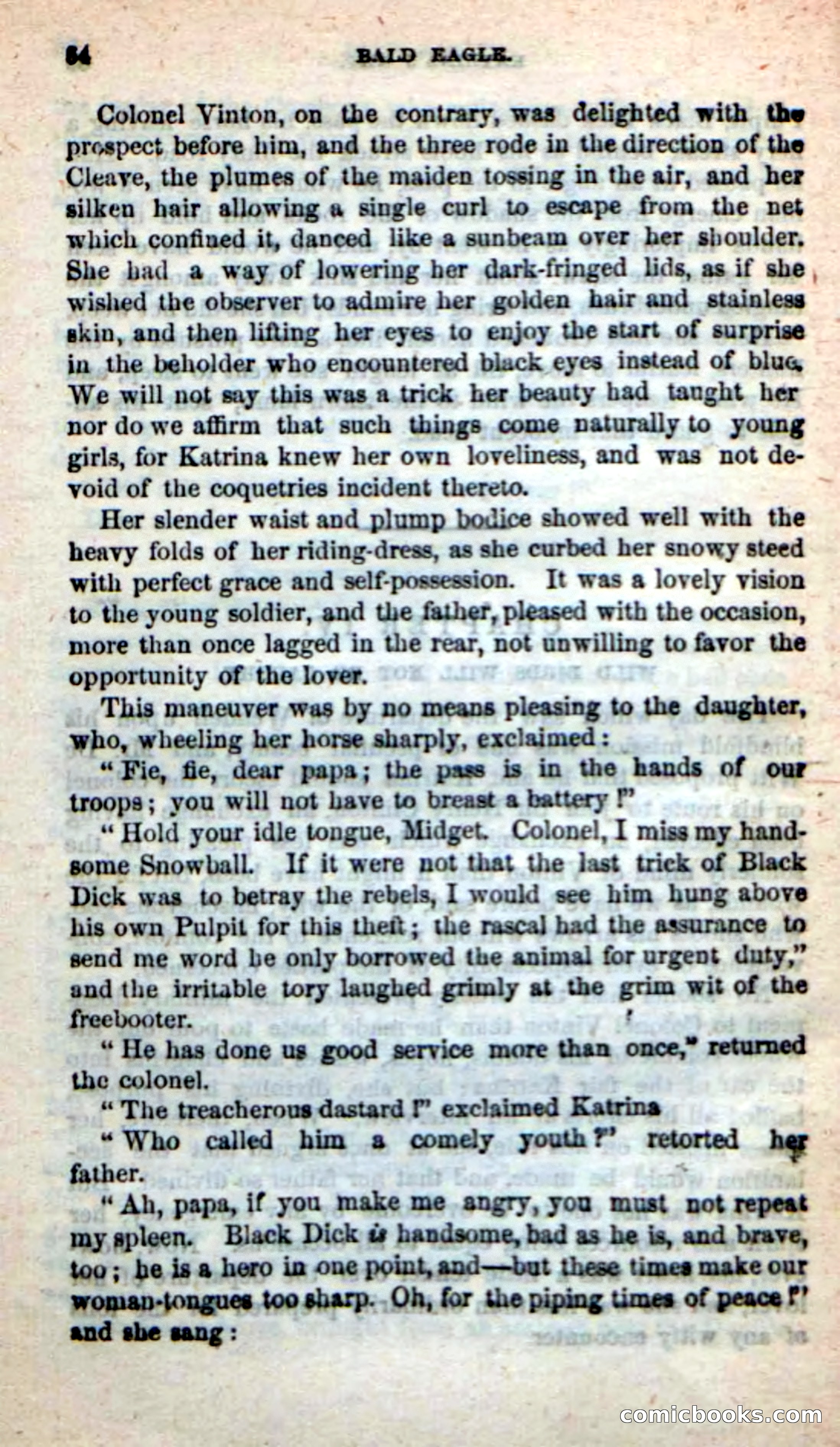 Beadle's New Dime Novels: Bald Eagle — page 60 of 98