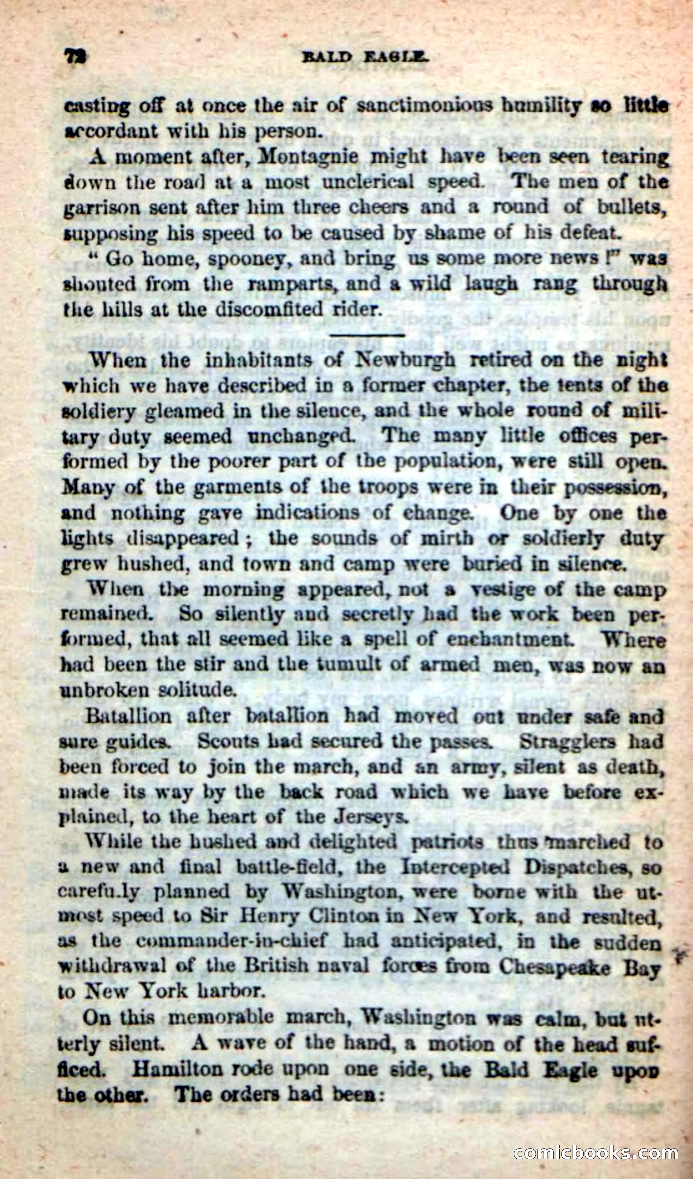 Beadle's New Dime Novels: Bald Eagle — page 68 of 98