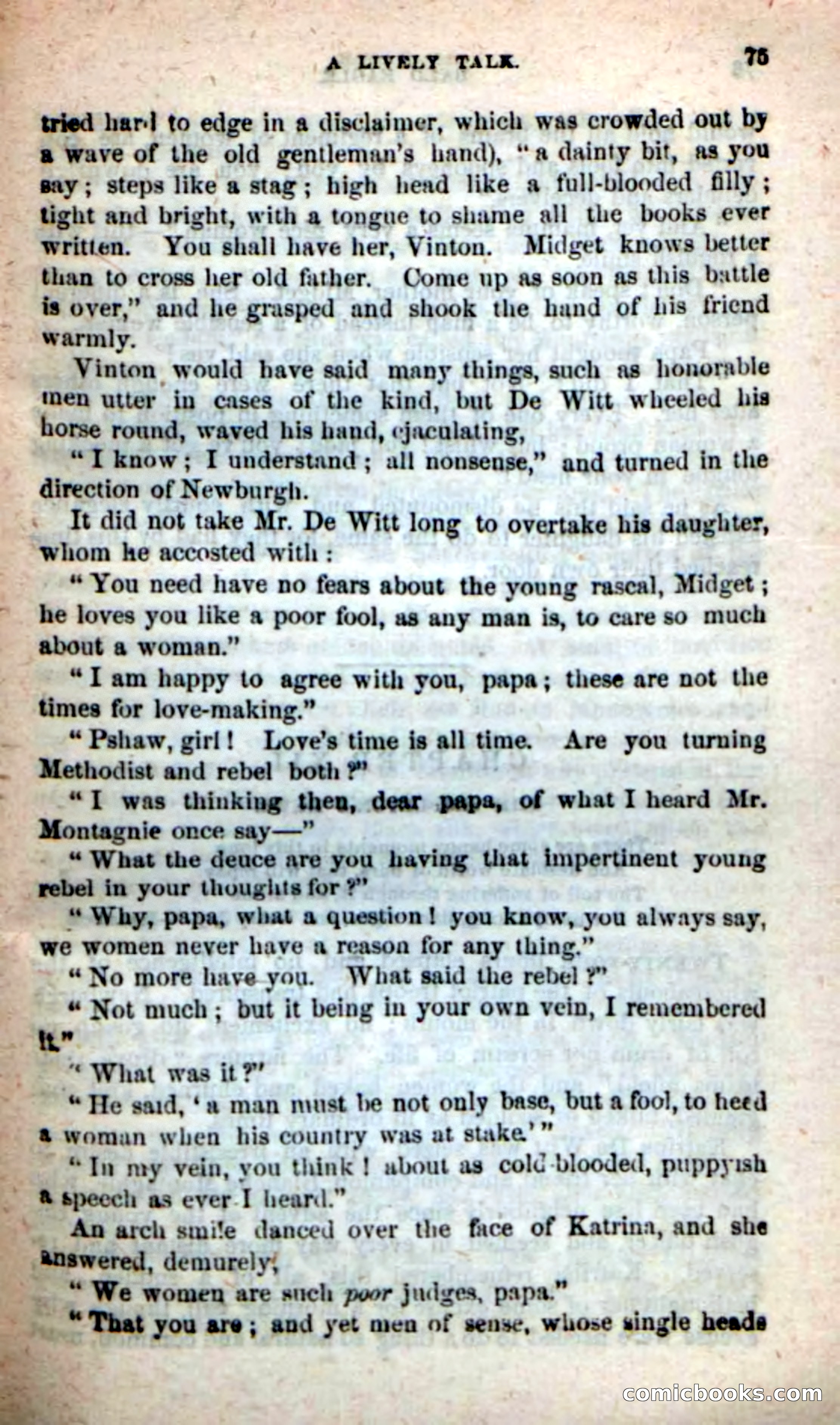 Beadle's New Dime Novels: Bald Eagle — page 71 of 98
