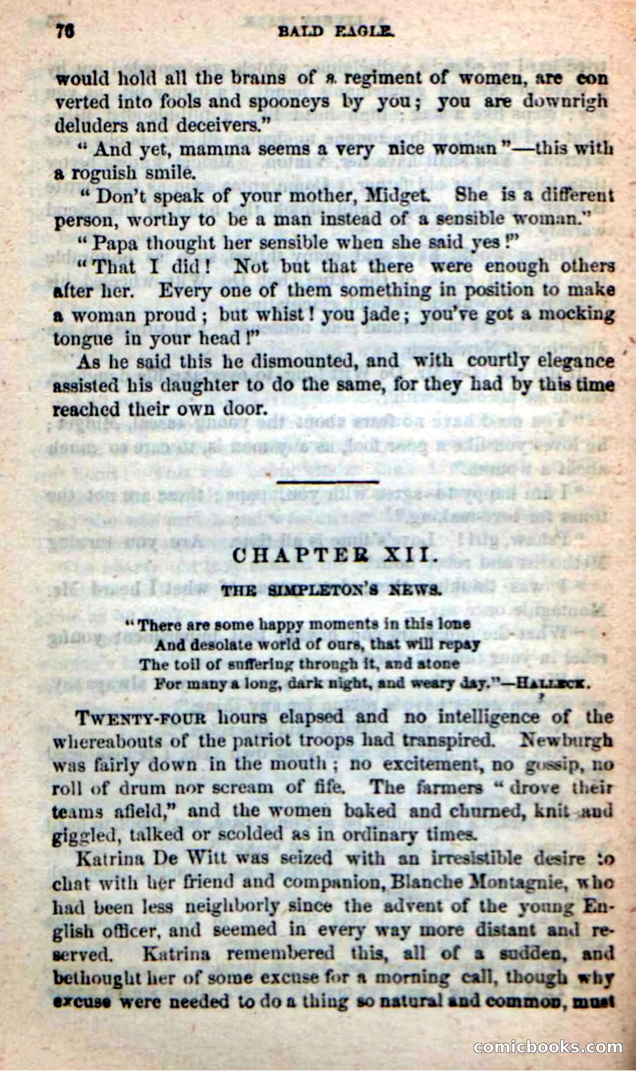 Beadle's New Dime Novels: Bald Eagle — page 72 of 98