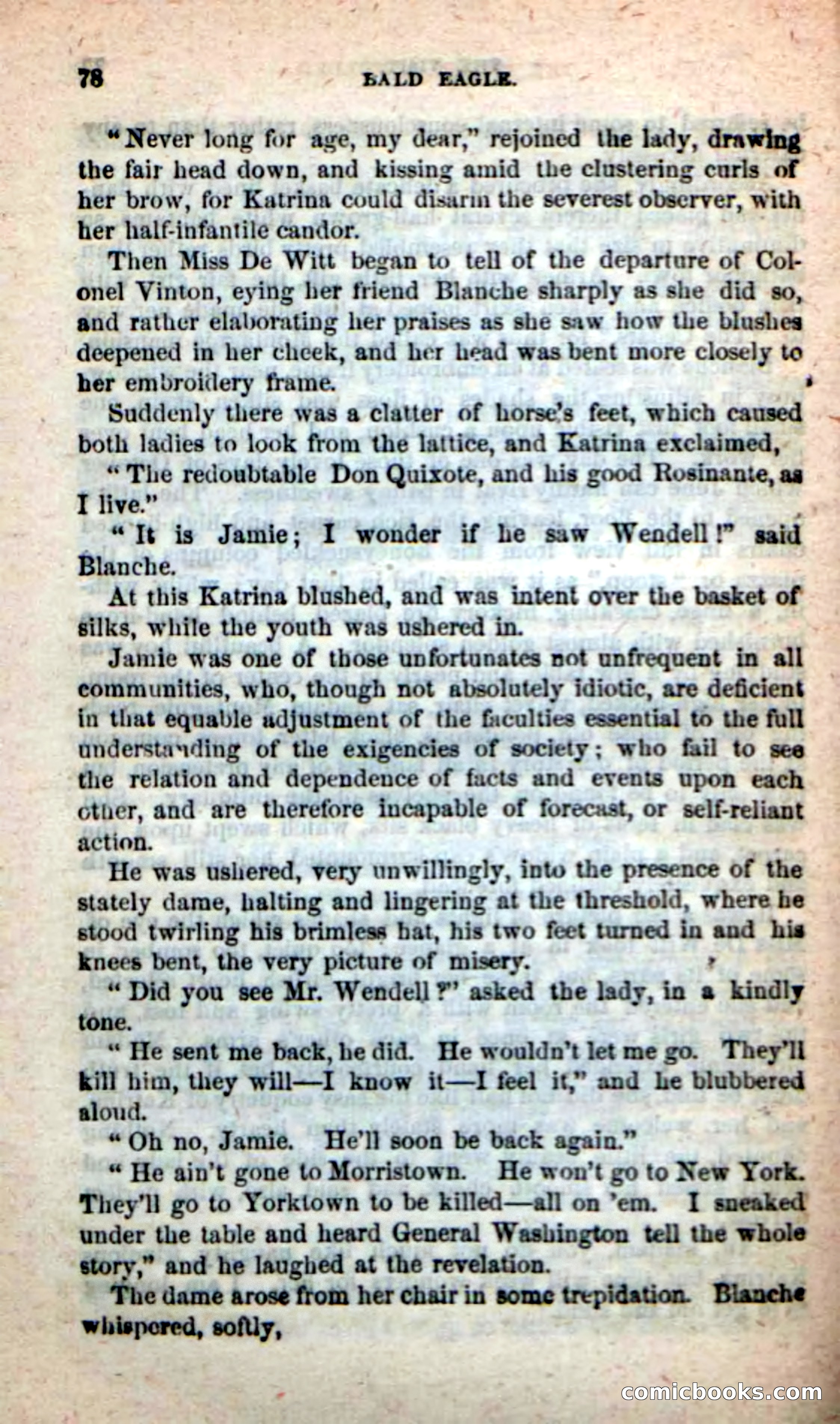 Beadle's New Dime Novels: Bald Eagle — page 74 of 98