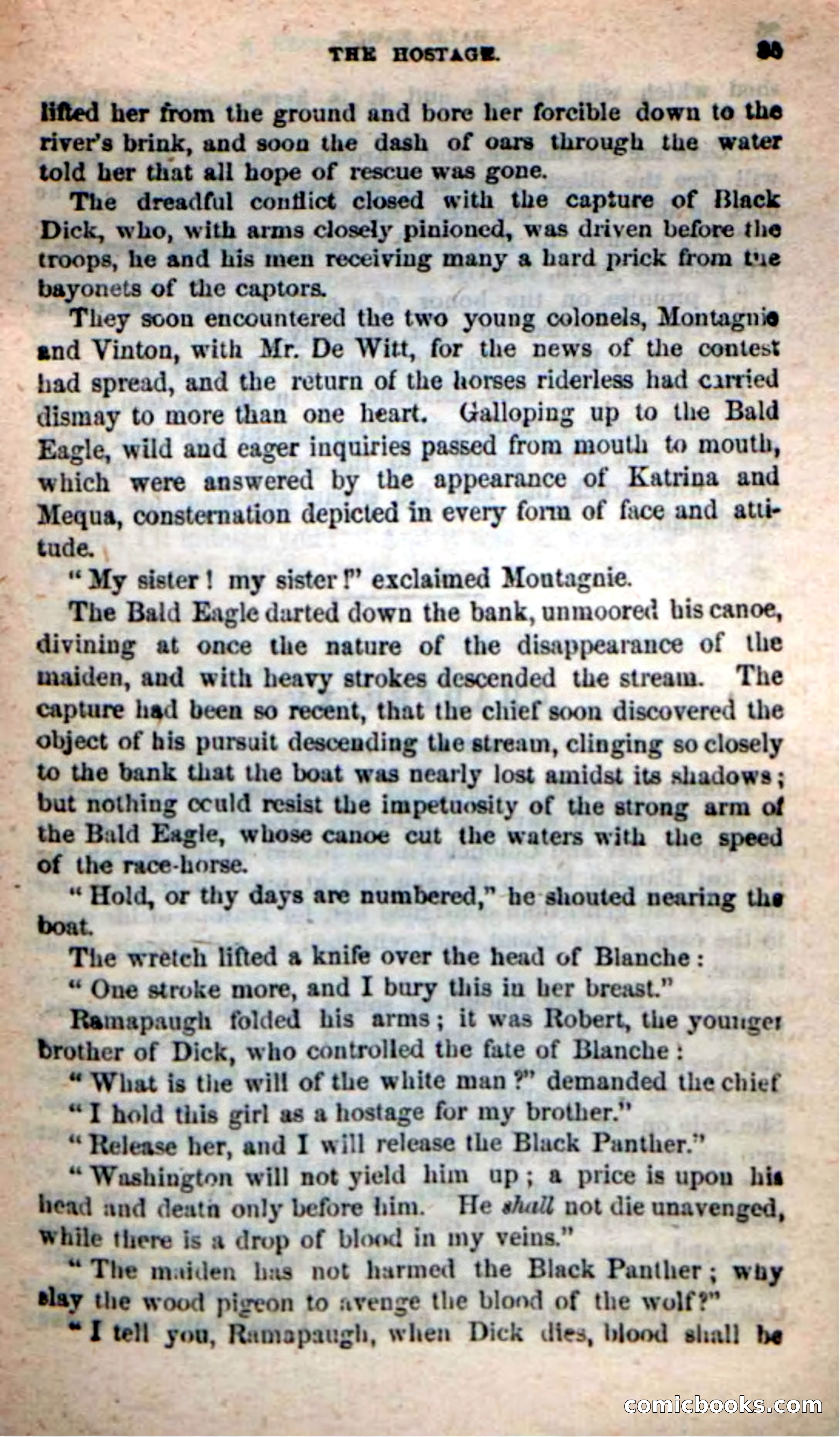 Beadle's New Dime Novels: Bald Eagle — page 81 of 98