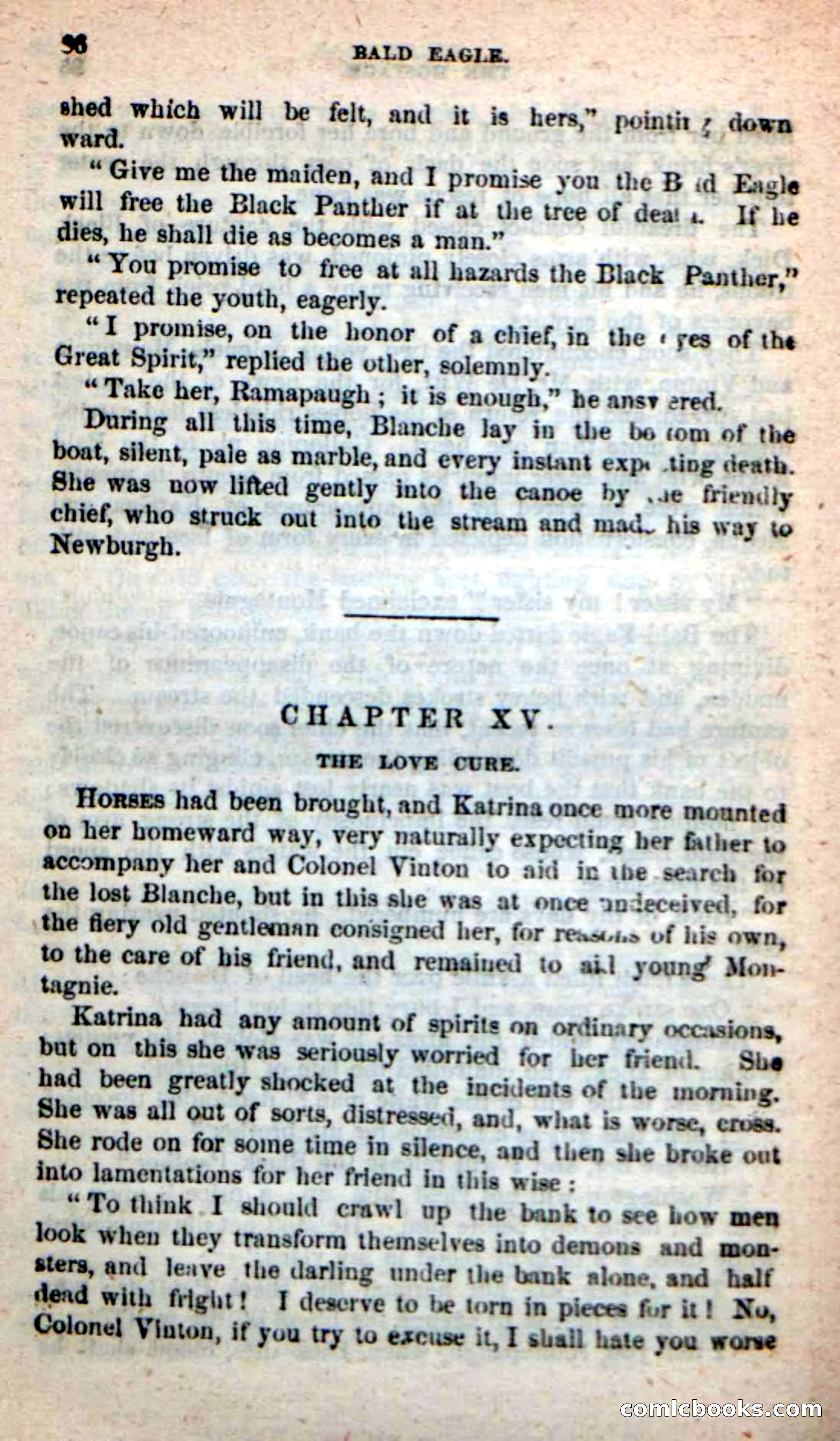Beadle's New Dime Novels: Bald Eagle — page 82 of 98
