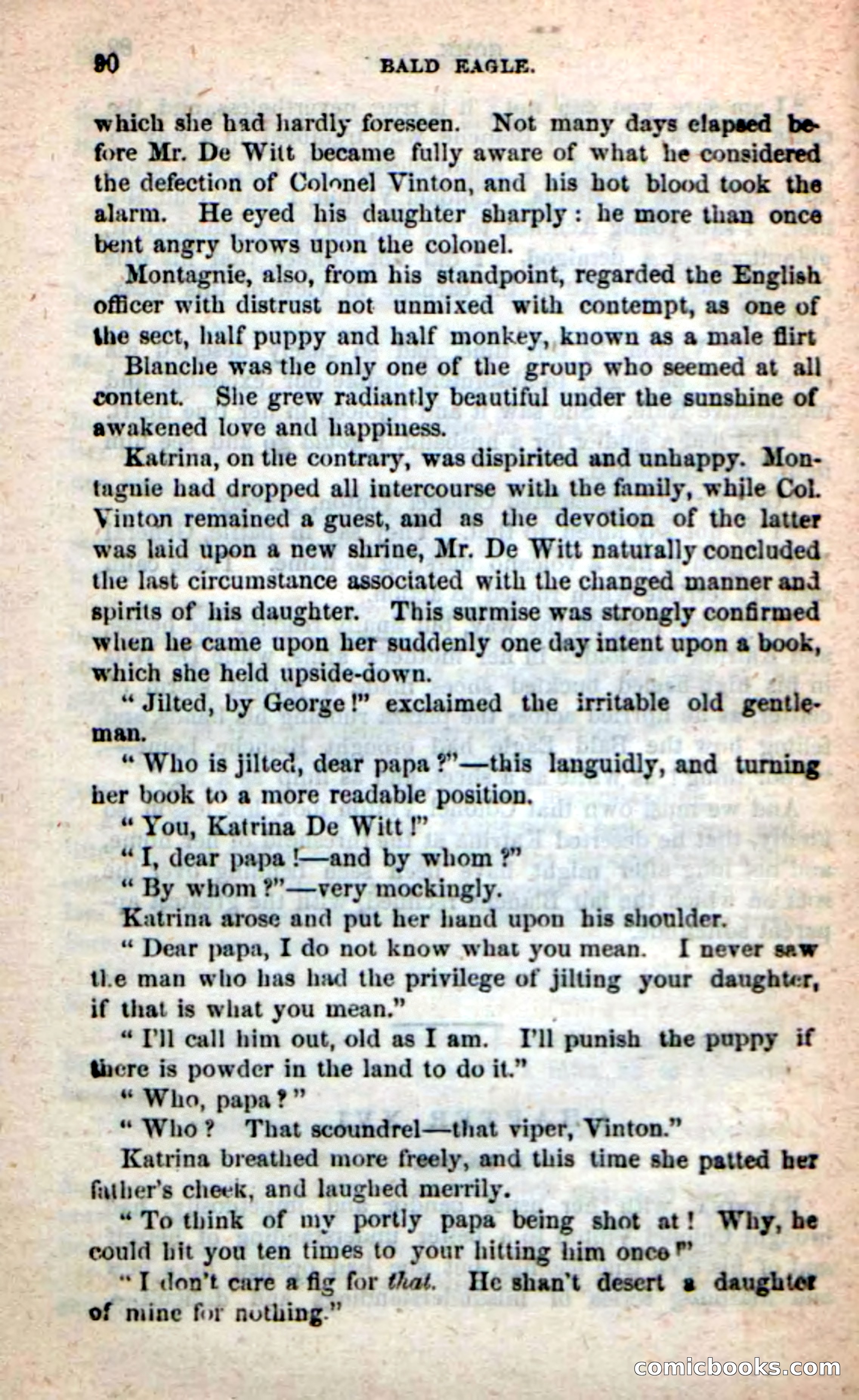 Beadle's New Dime Novels: Bald Eagle — page 86 of 98