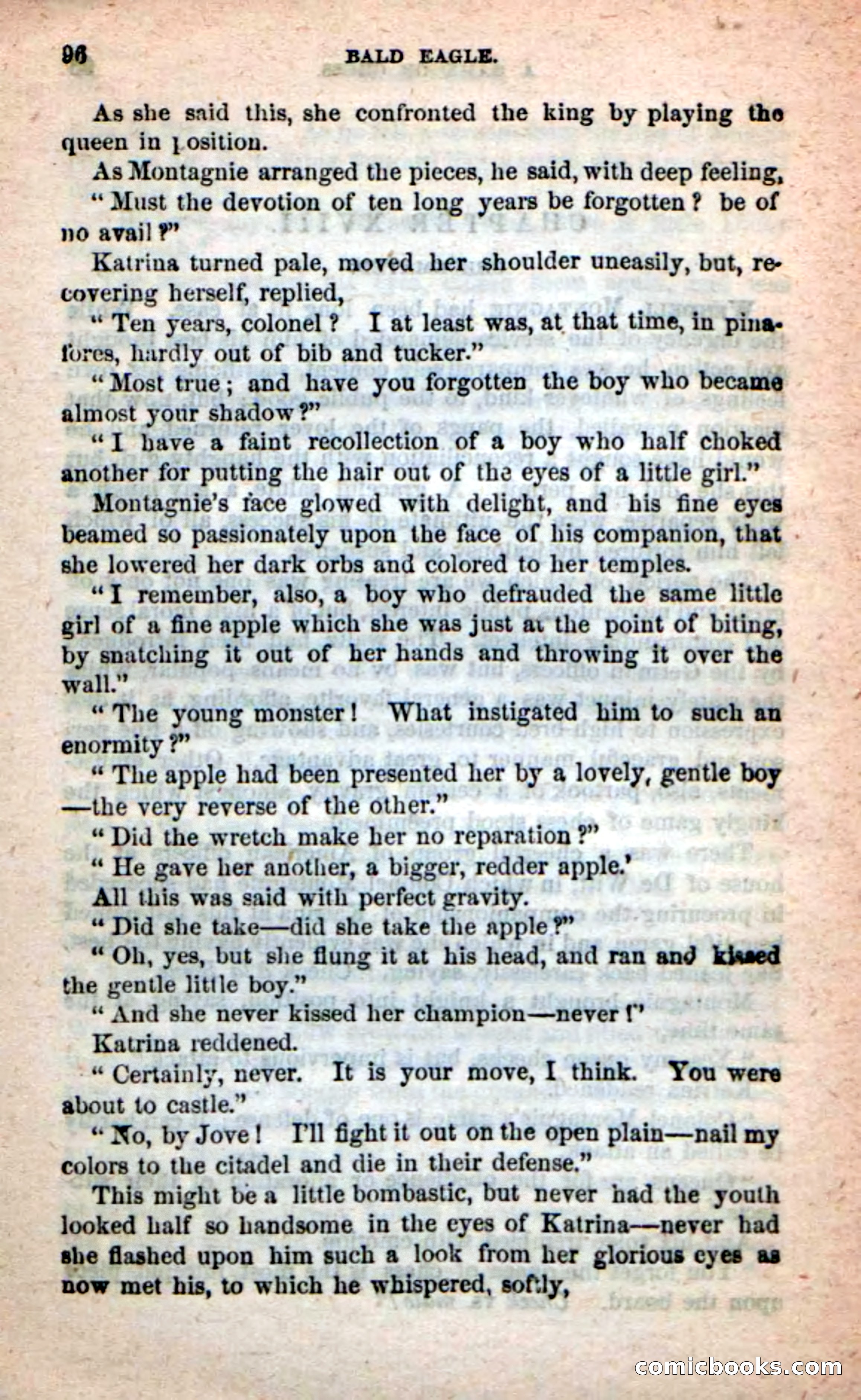 Beadle's New Dime Novels: Bald Eagle — page 92 of 98