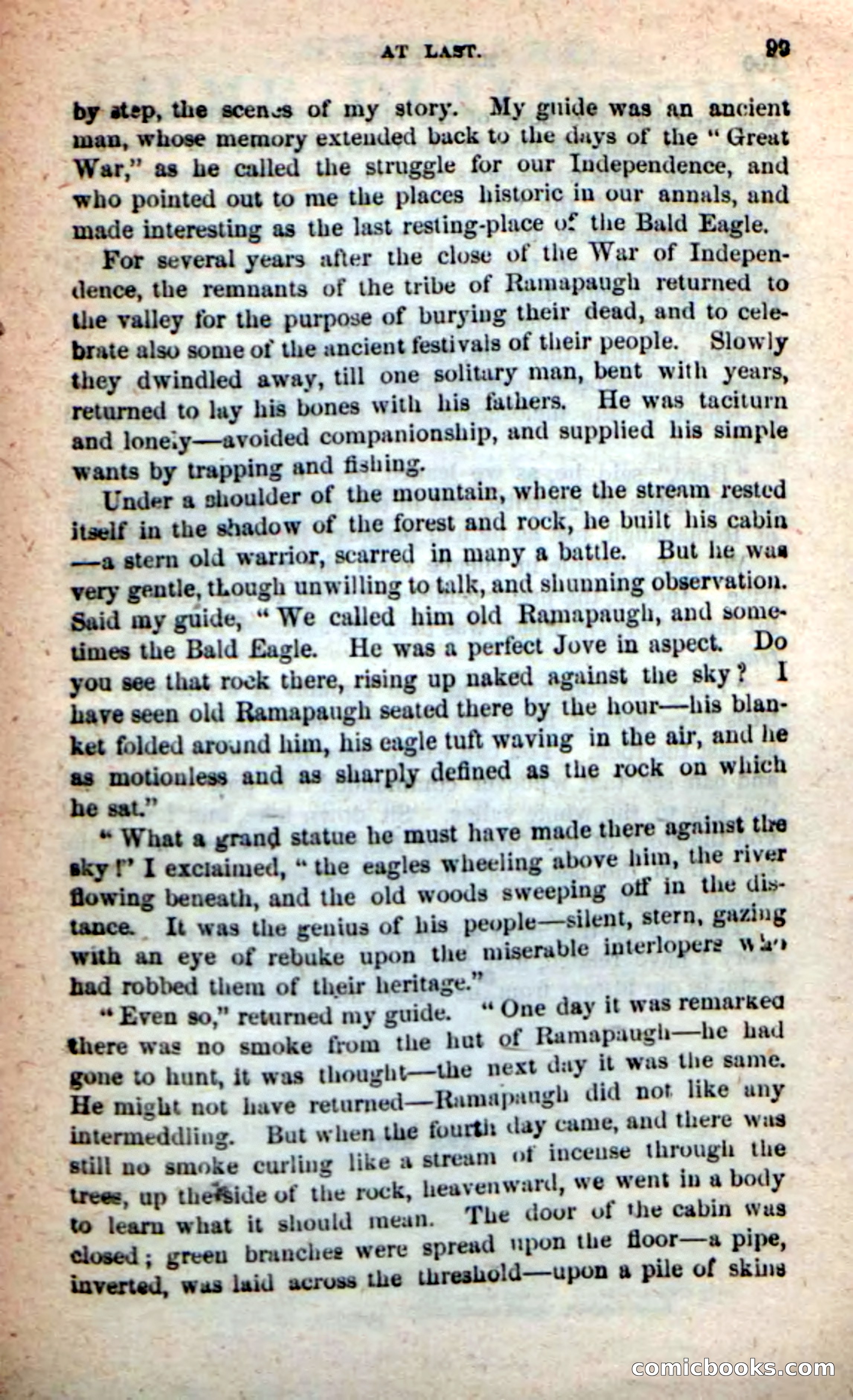 Beadle's New Dime Novels: Bald Eagle — page 95 of 98