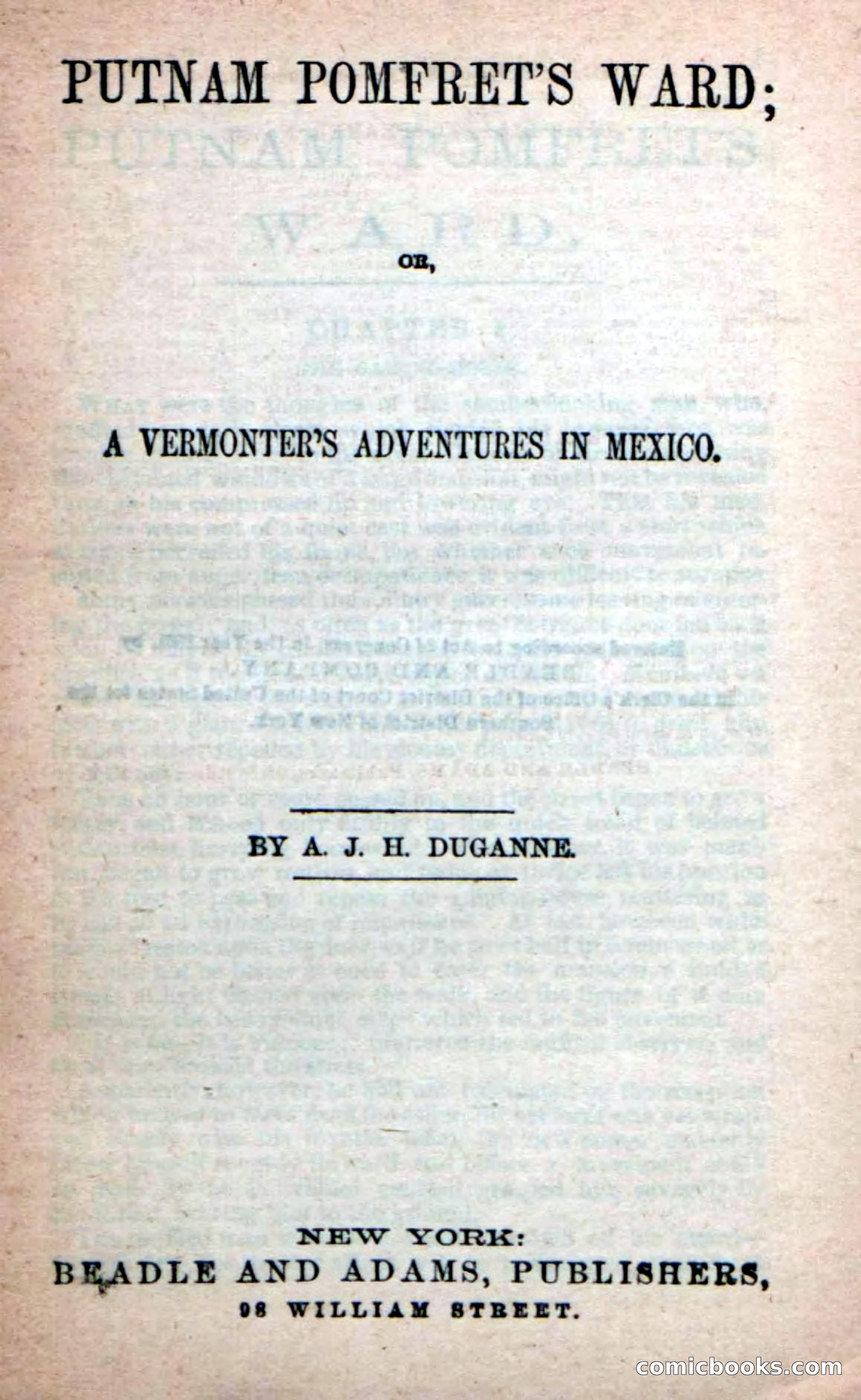 Putnam Pomfret's Ward — page 3 of 100