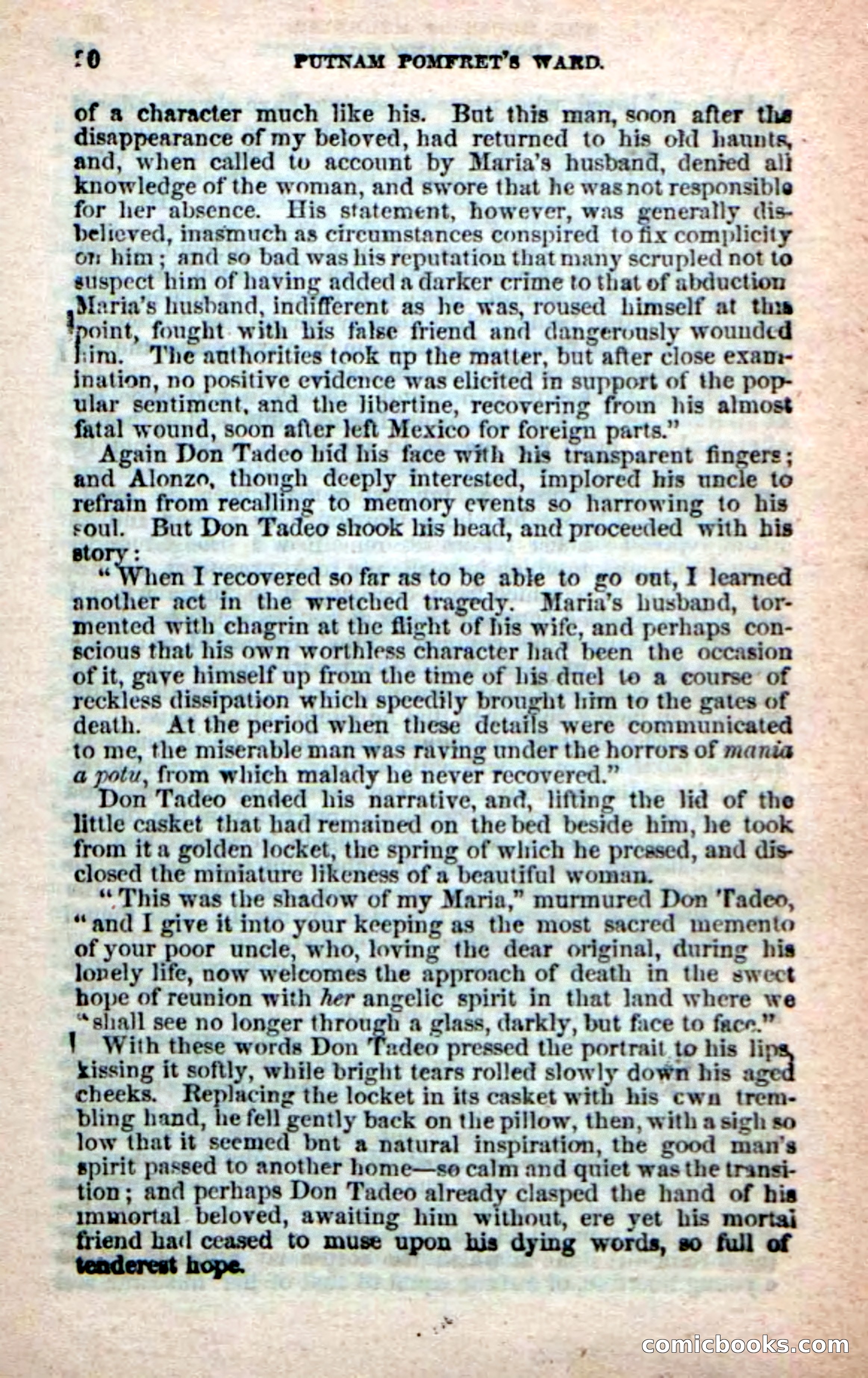 Putnam Pomfret's Ward — page 16 of 100