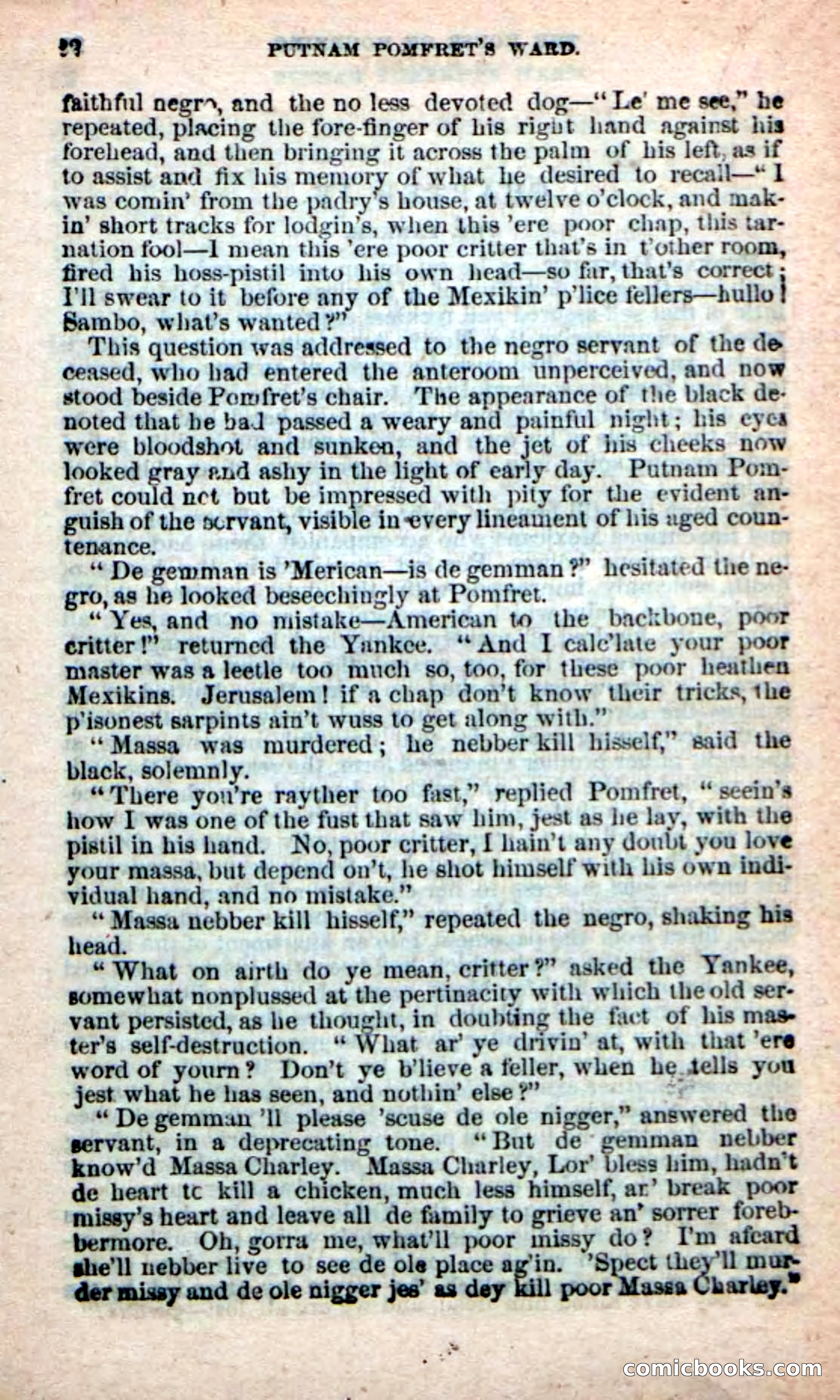 Putnam Pomfret's Ward — page 18 of 100