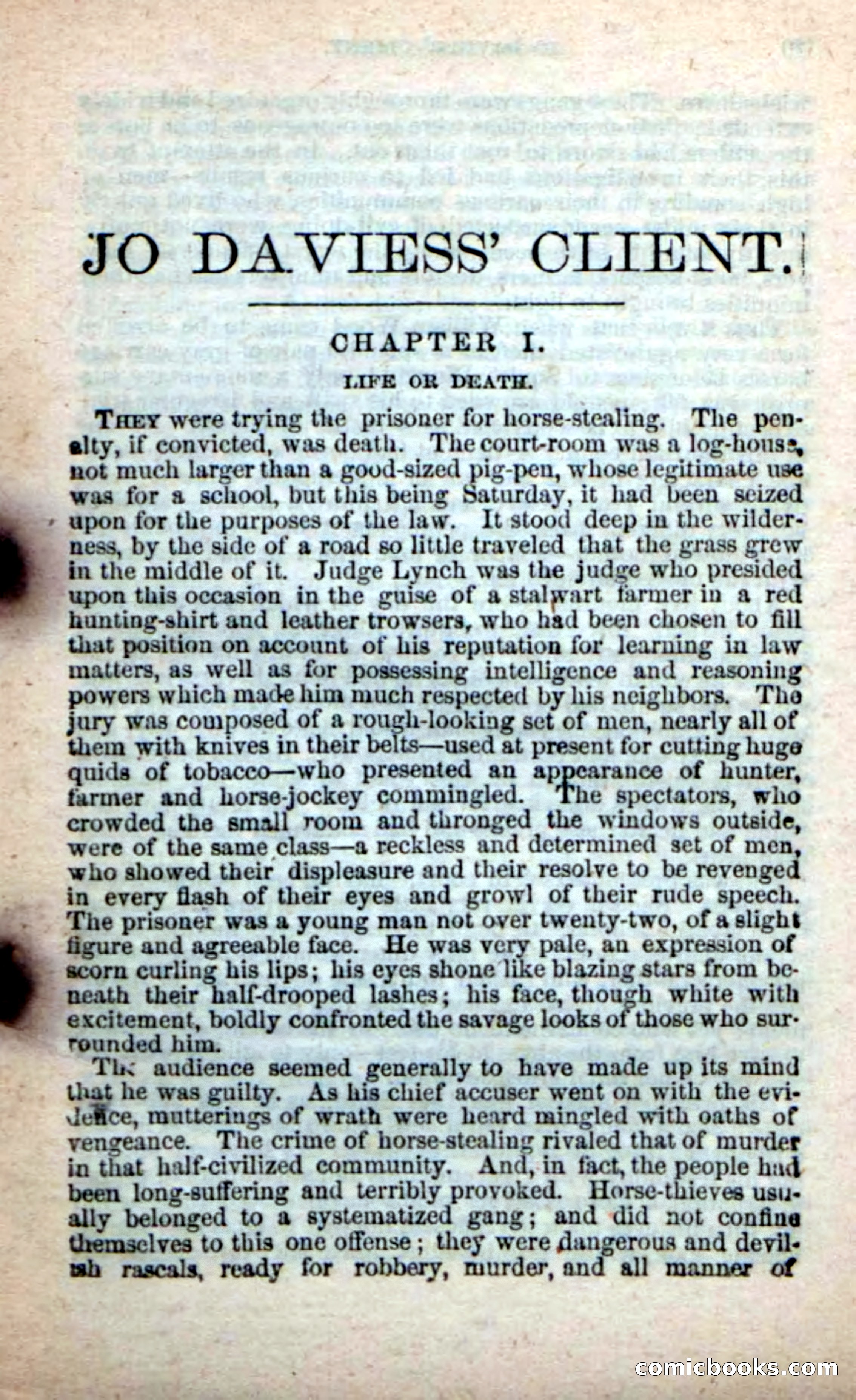 Jo Daviess' Client — page 5 of 100