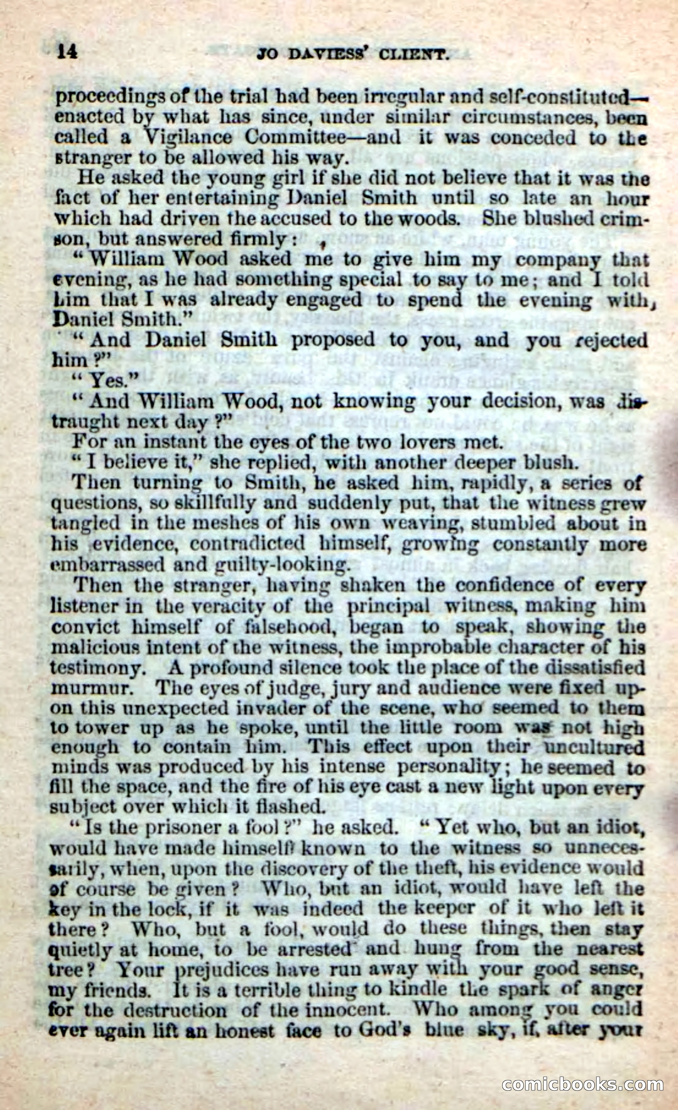 Jo Daviess' Client — page 10 of 100