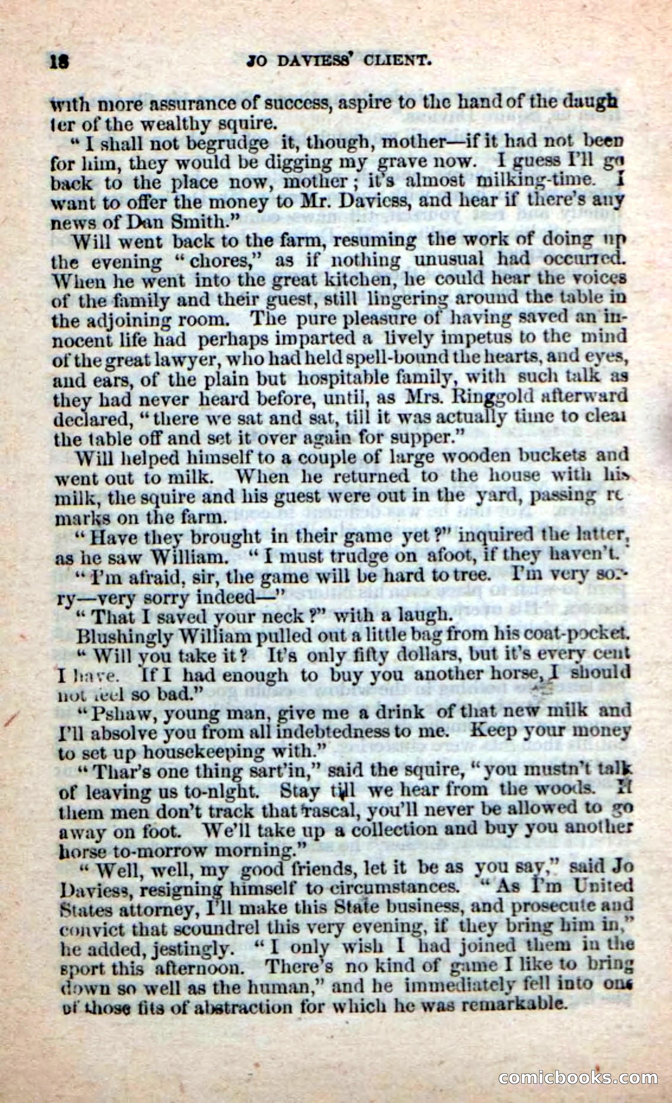 Jo Daviess' Client — page 14 of 100