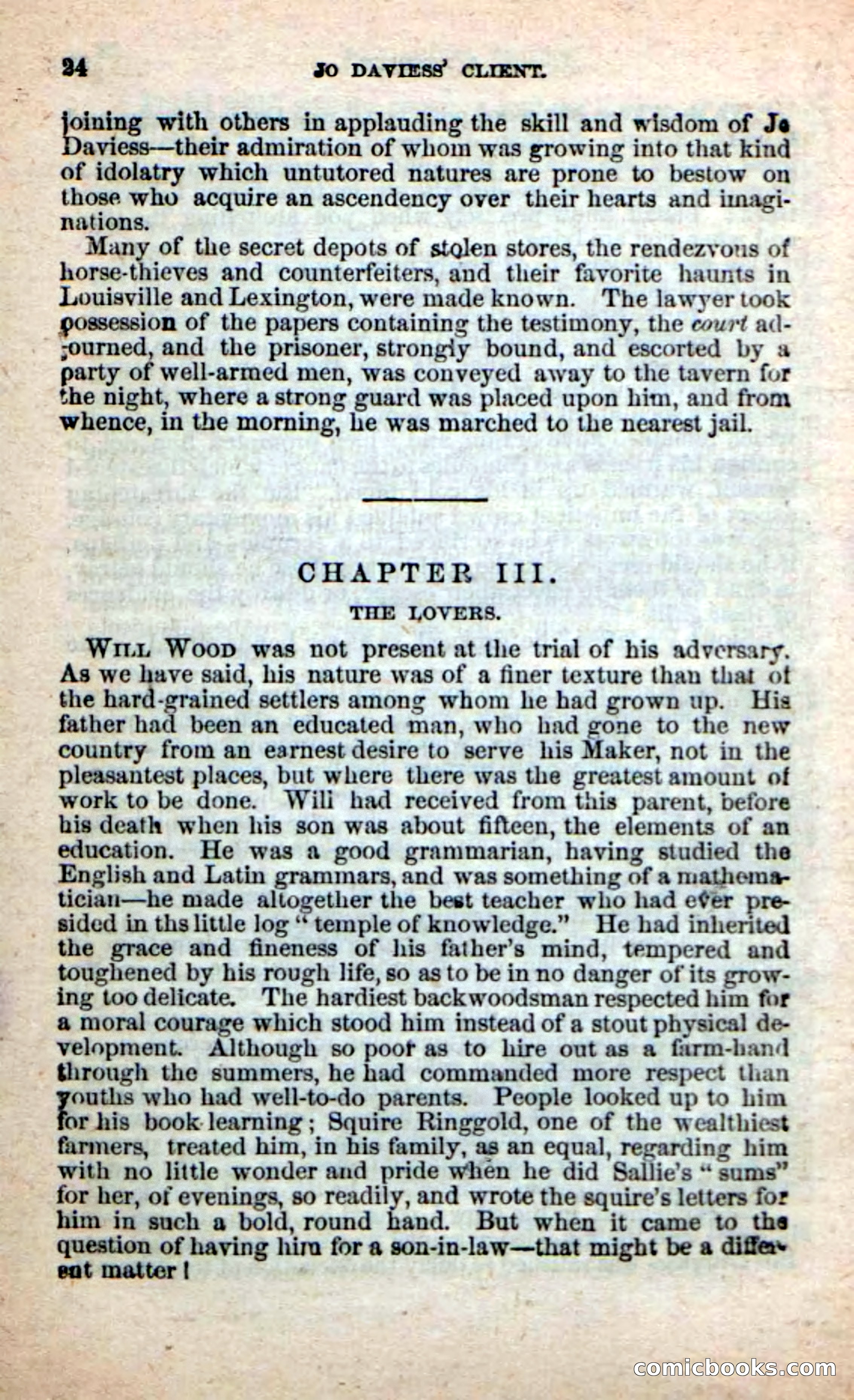 Jo Daviess' Client — page 20 of 100