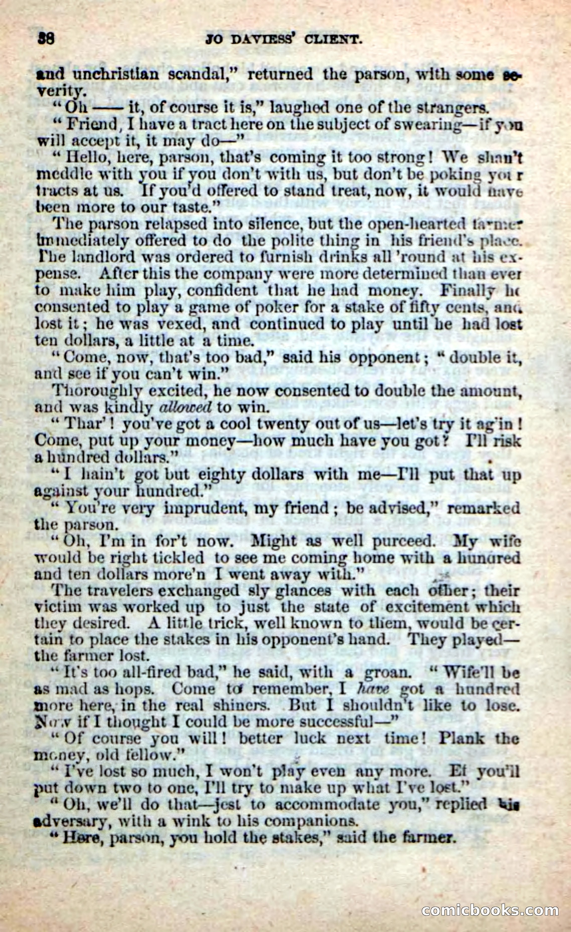 Jo Daviess' Client — page 34 of 100