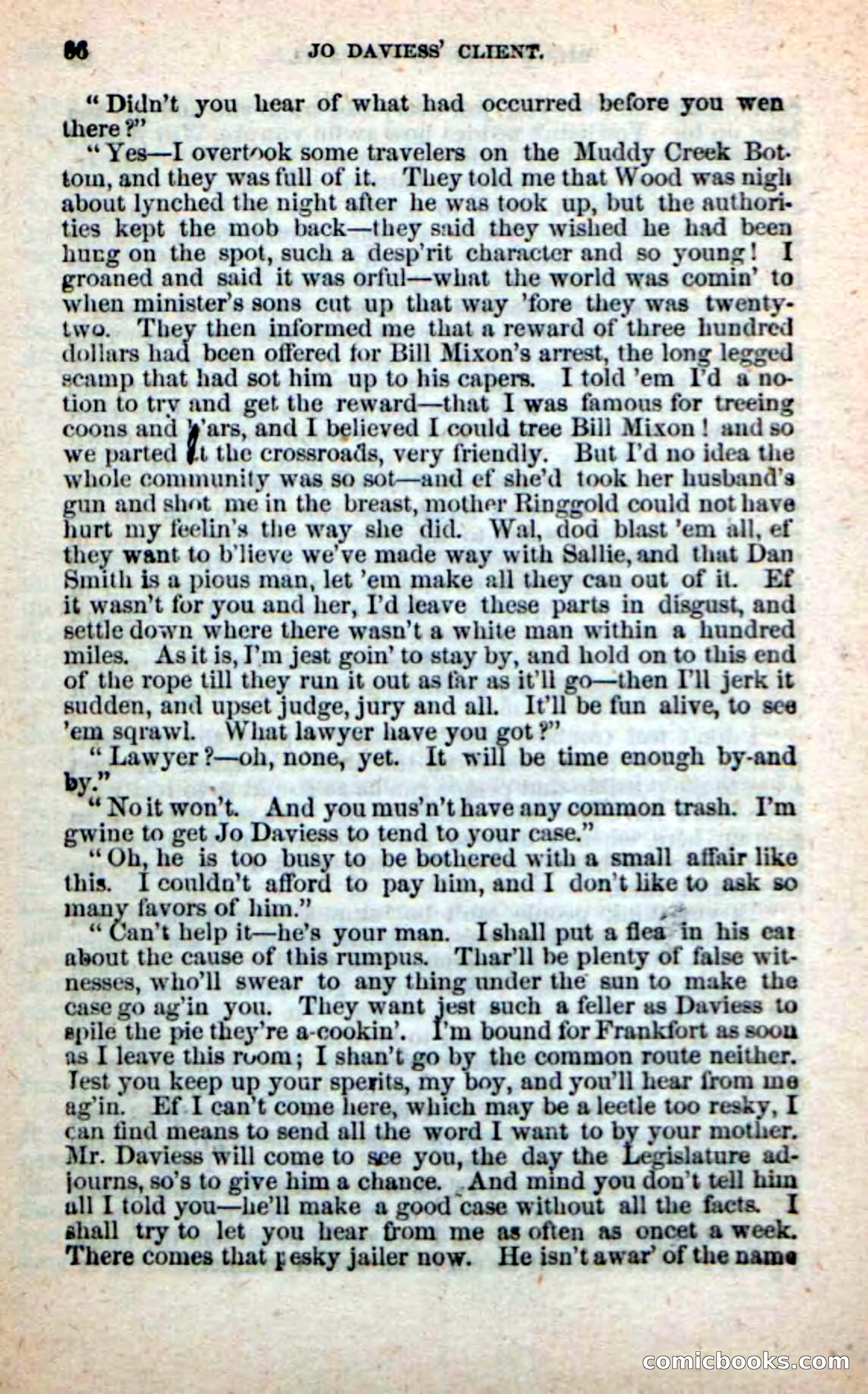 Jo Daviess' Client — page 62 of 100