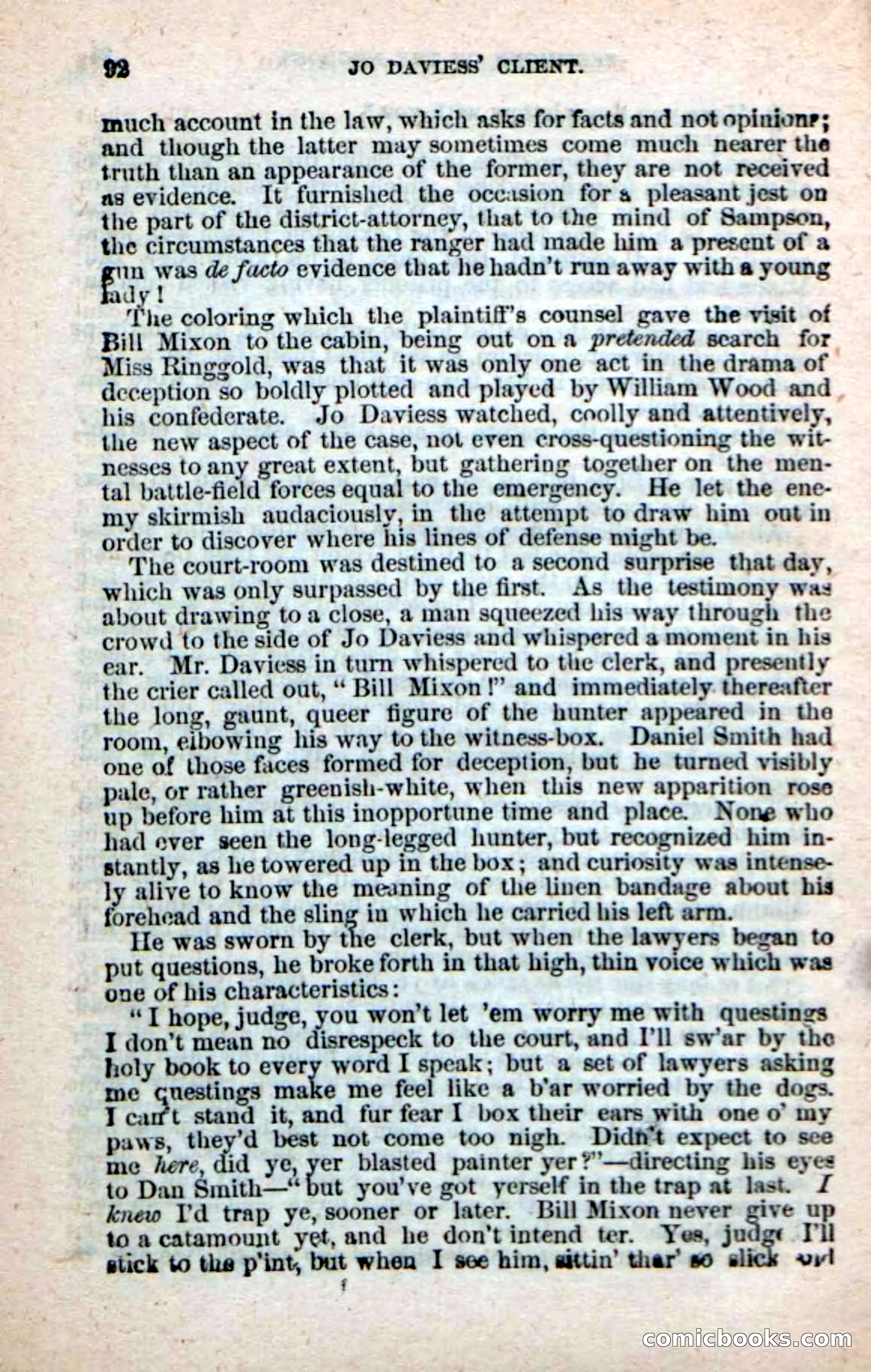 Jo Daviess' Client — page 88 of 100