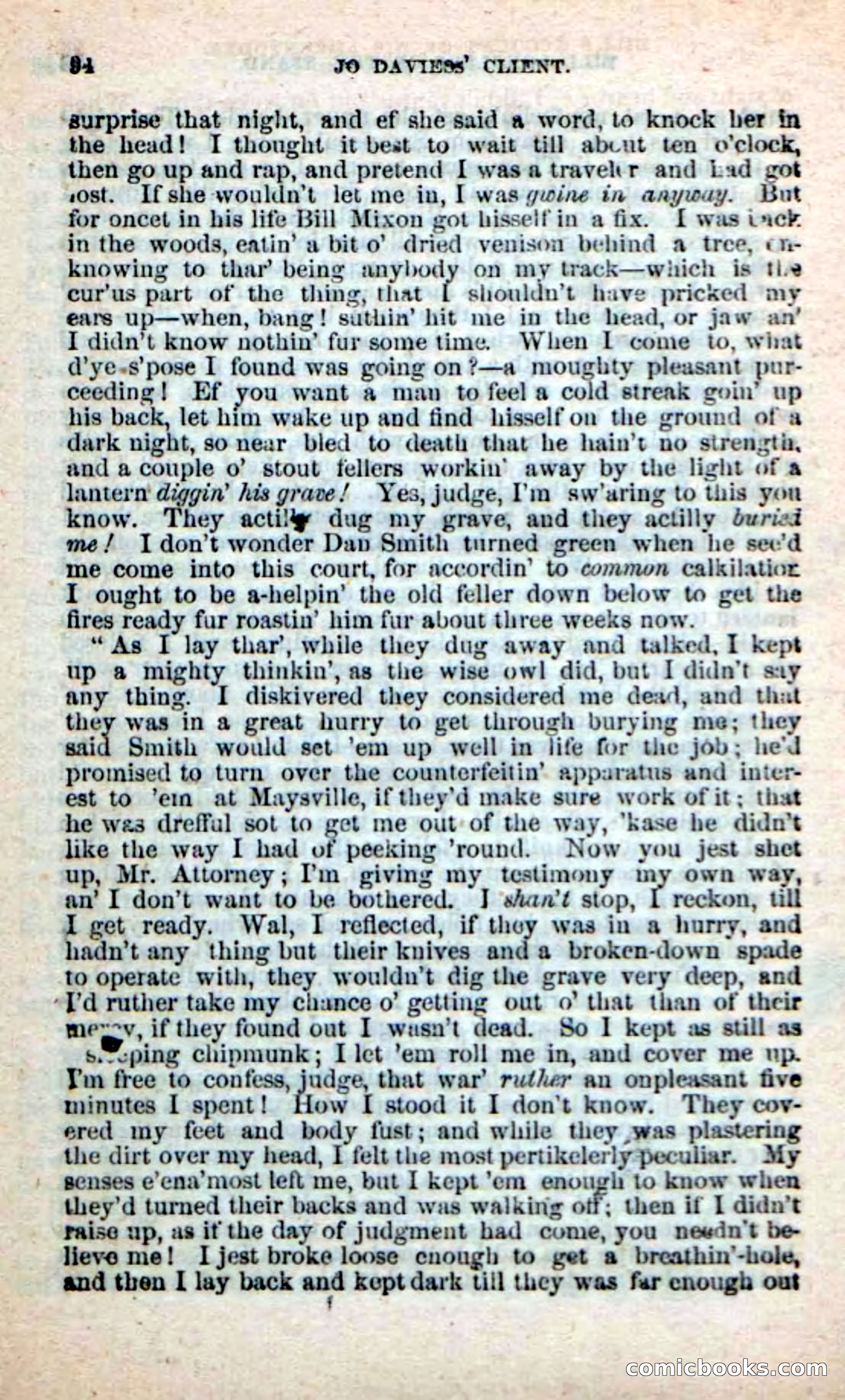 Jo Daviess' Client — page 90 of 100