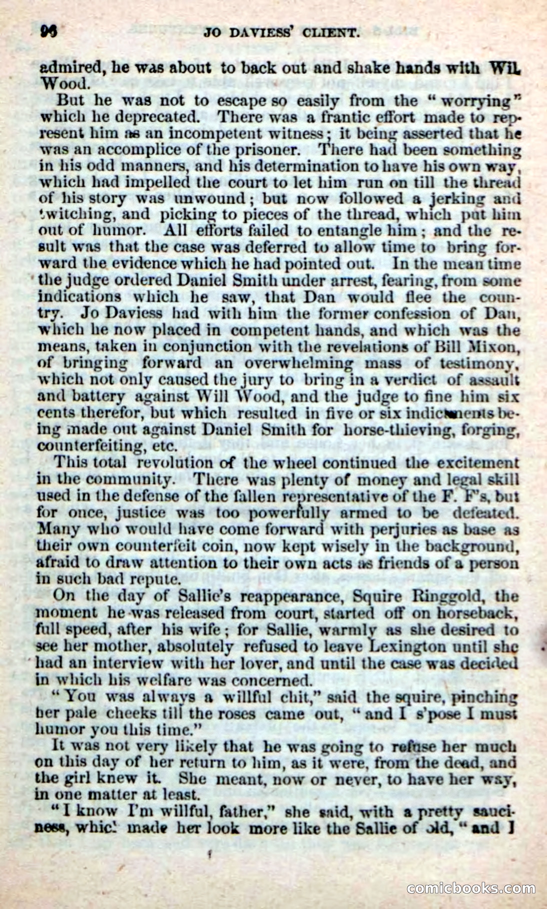 Jo Daviess' Client — page 92 of 100